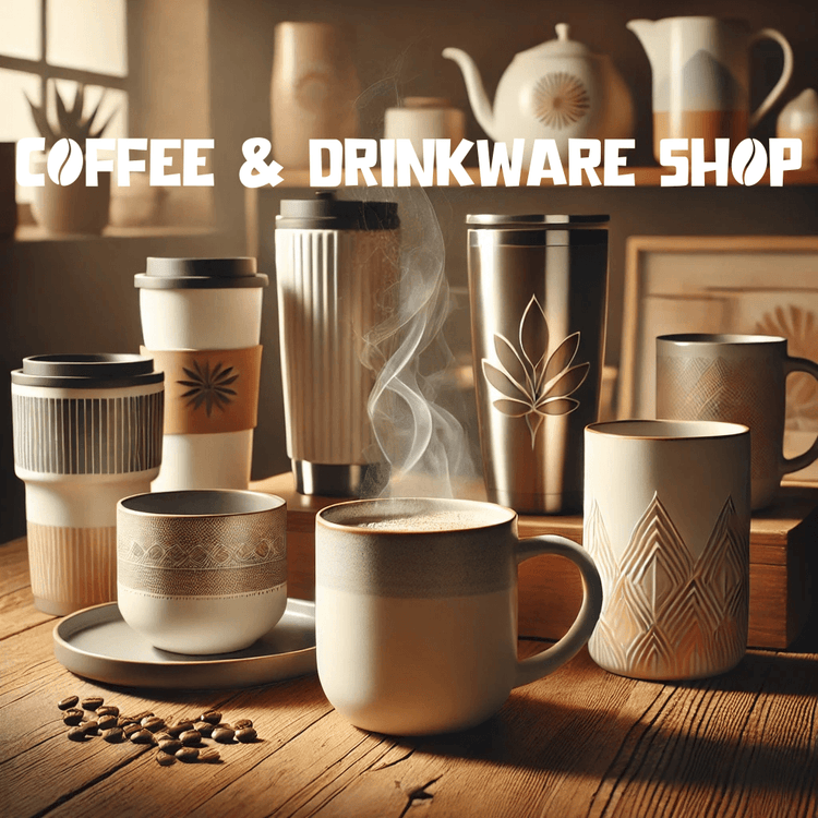 Coffee & Drinkware Shop - Creatively Designed Shop