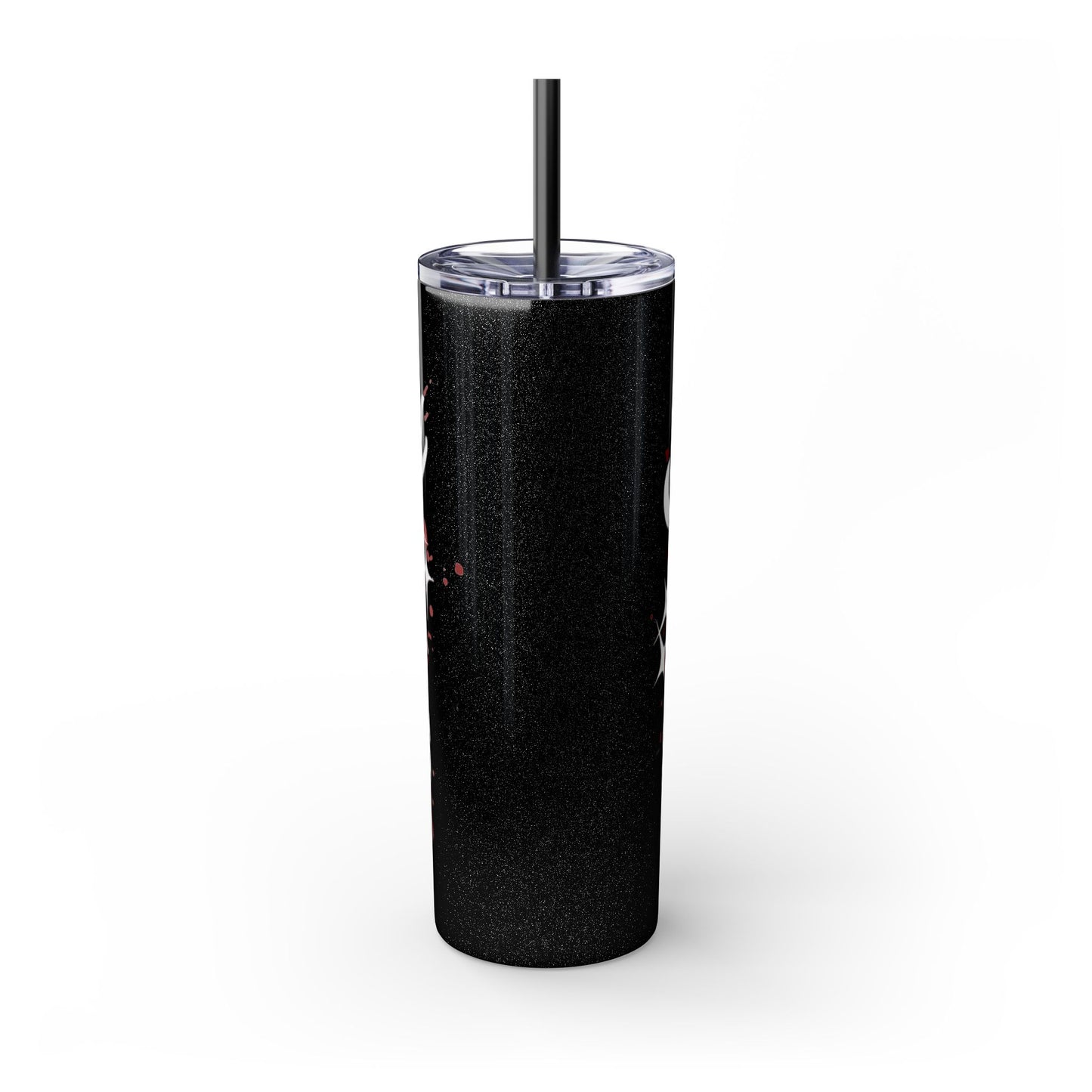 Beauty Speaks - Skinny Tumbler with Straw, 20oz - Creatively Designed Shop