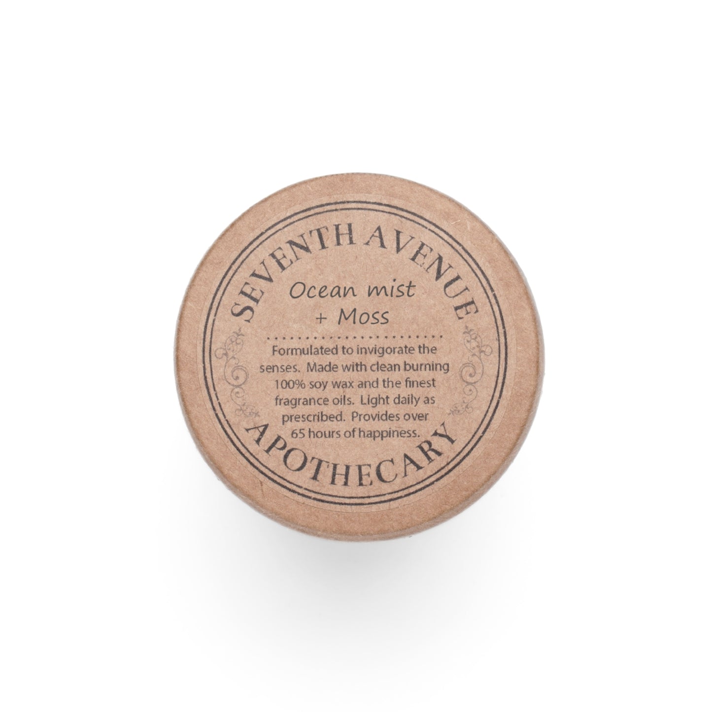 Ocean Mist & Moss - Scented Candle - Full Glass, 11oz