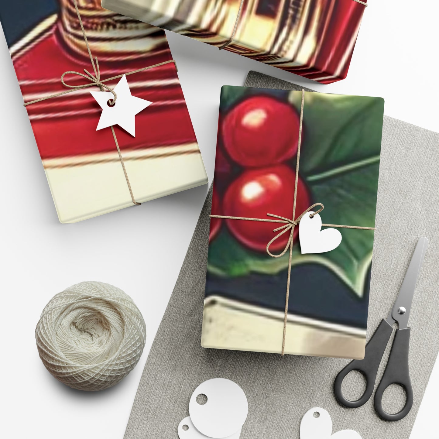 Christmas Glam Makeup Essentials - Gift Wrap Papers - Creatively Designed Shop