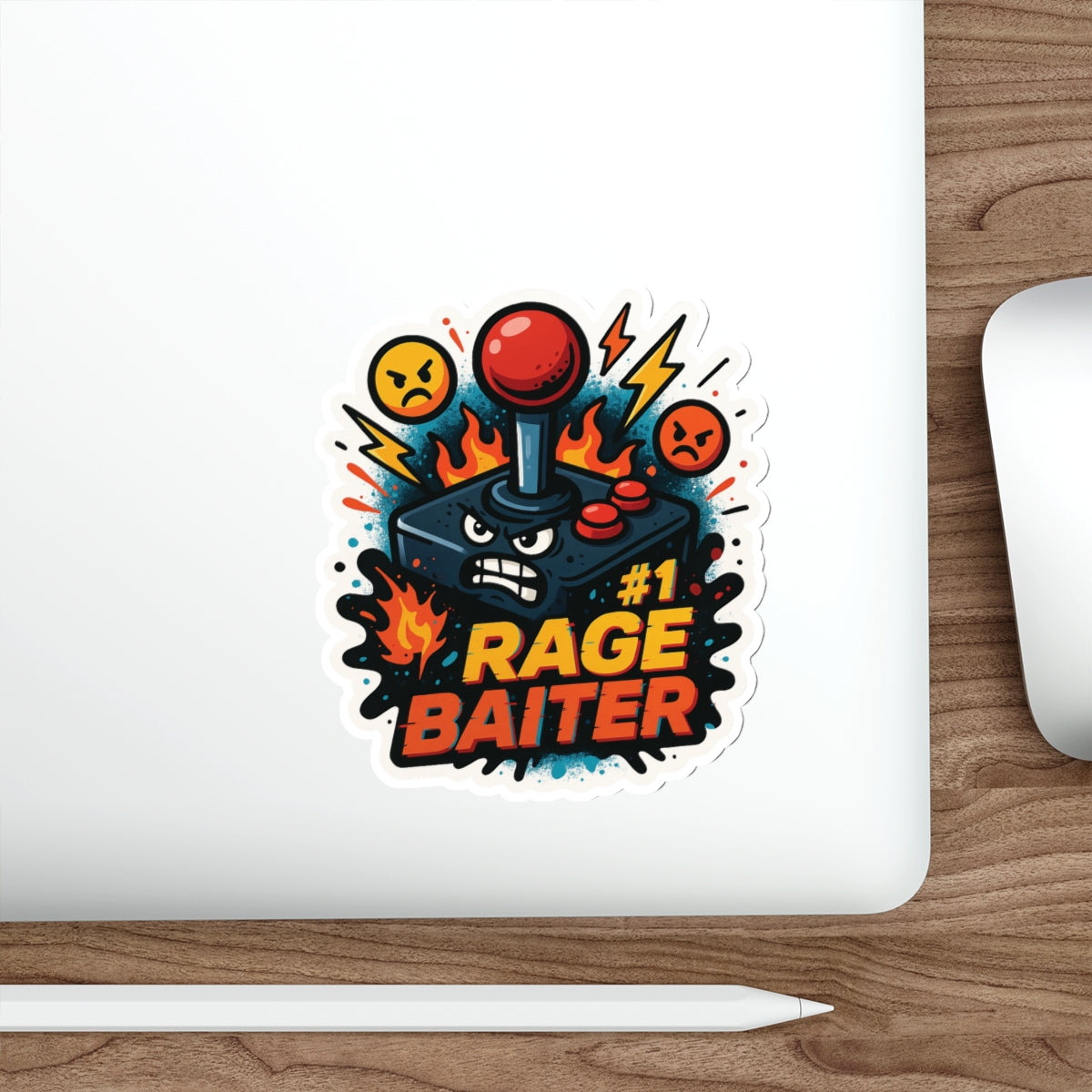 #1 Rage Baiter - Die-Cut Sticker