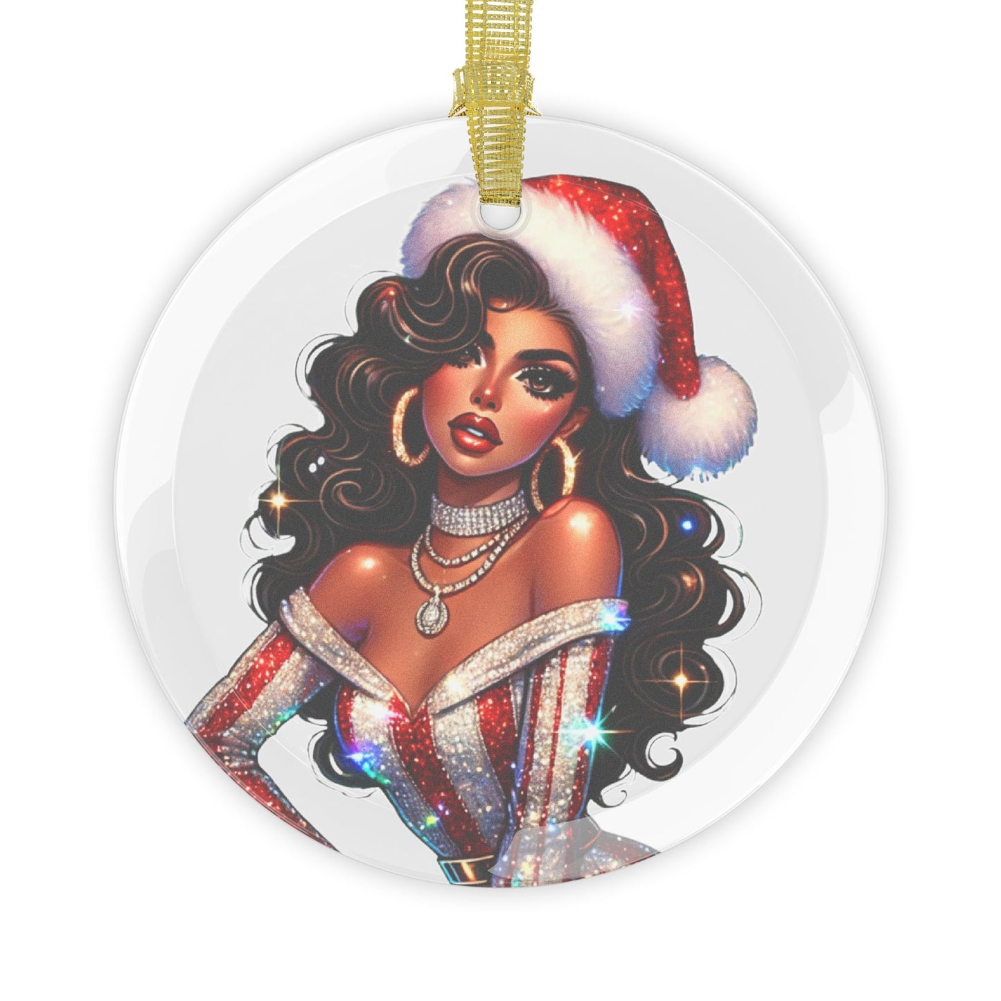 Christmas Beauty (Cultural) - Glass Ornaments - Creatively Designed Shop