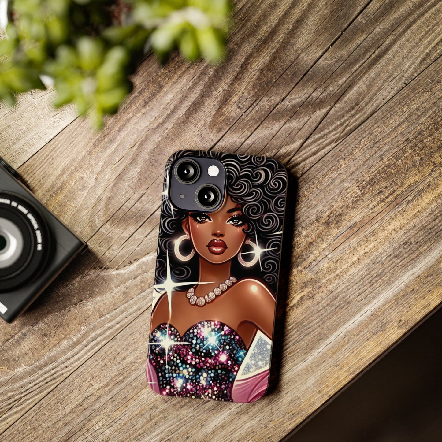"Gorgeous" - Slim Phone Cases - Creatively Designed Shop