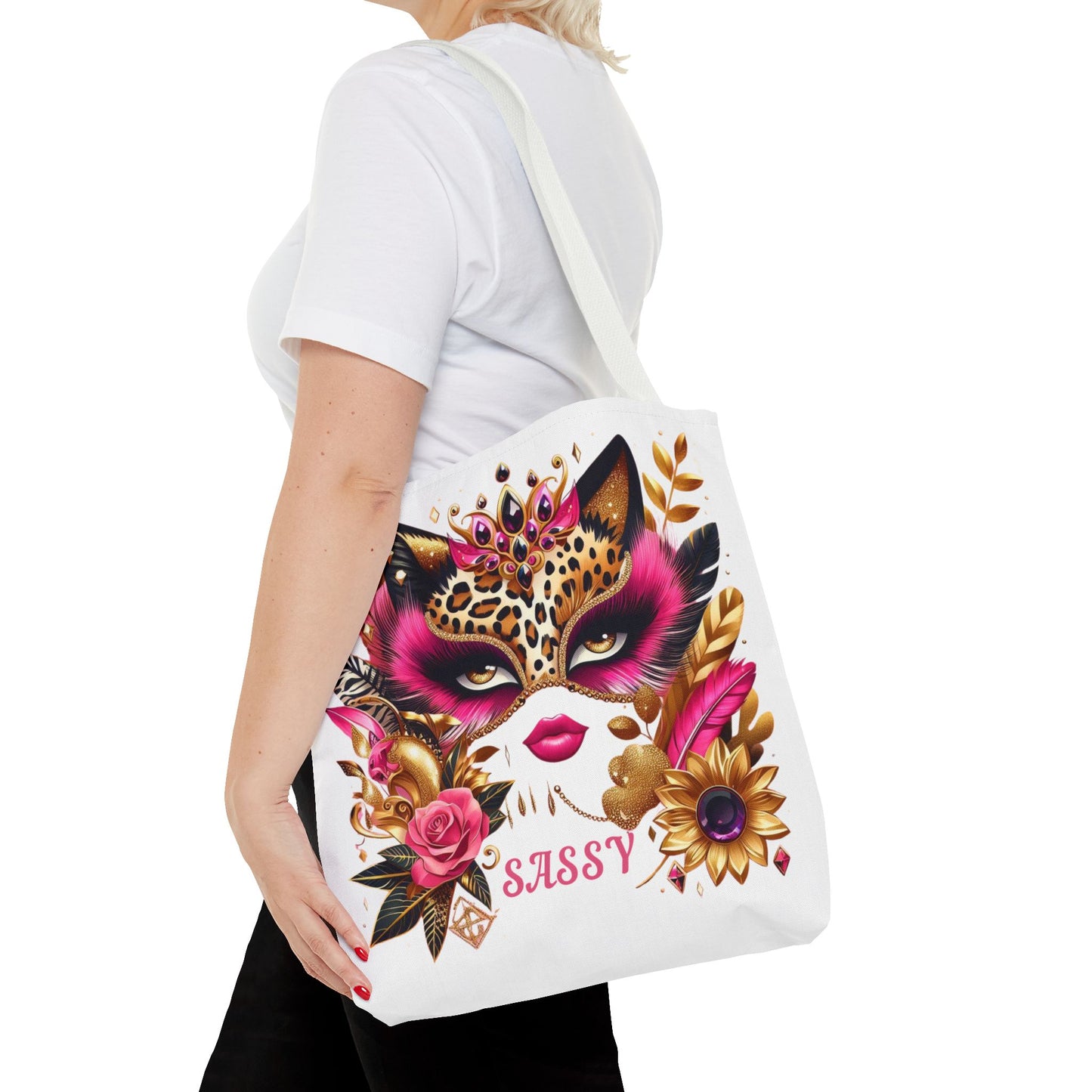 "Sassy" - Tote Bag (AOP) - Creatively Designed Shop