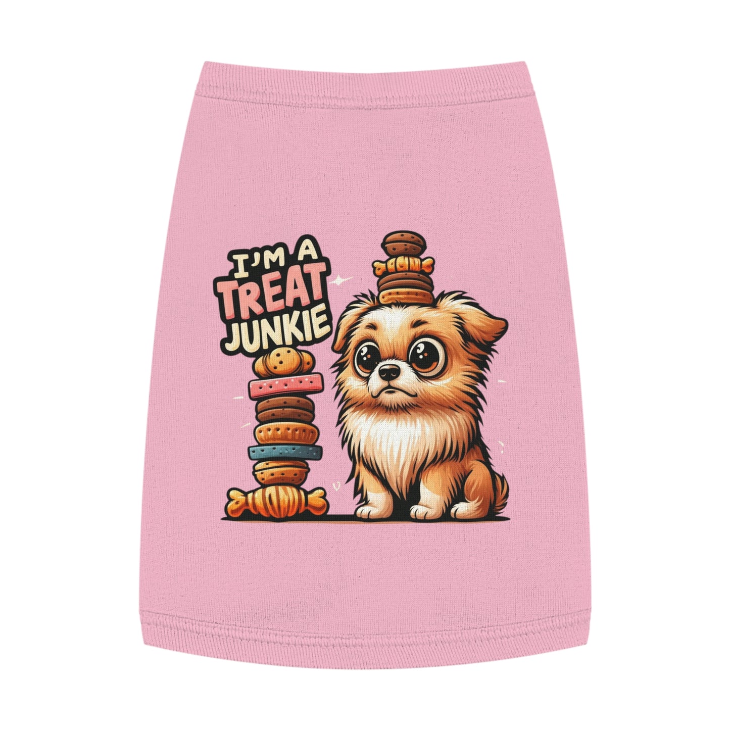 I'm A Treat Junkie - Pet Tank Top - Creatively Designed Shop