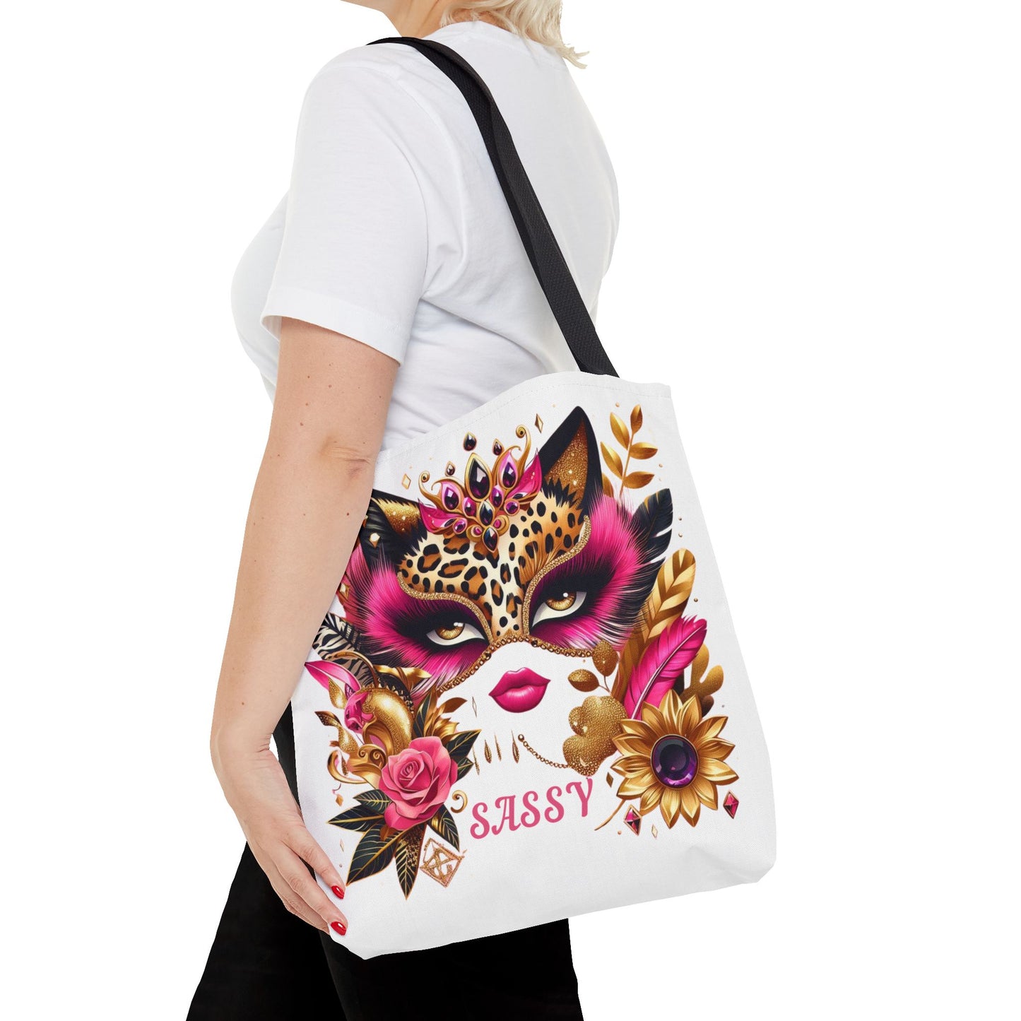 "Sassy" - Tote Bag (AOP) - Creatively Designed Shop