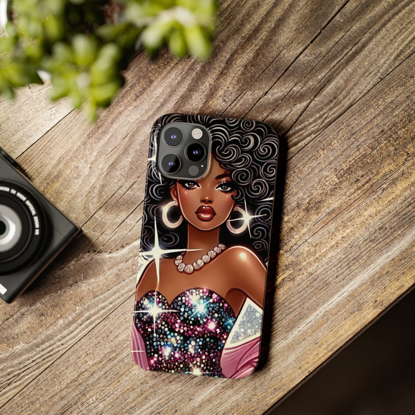 "Gorgeous" - Slim Phone Cases - Creatively Designed Shop