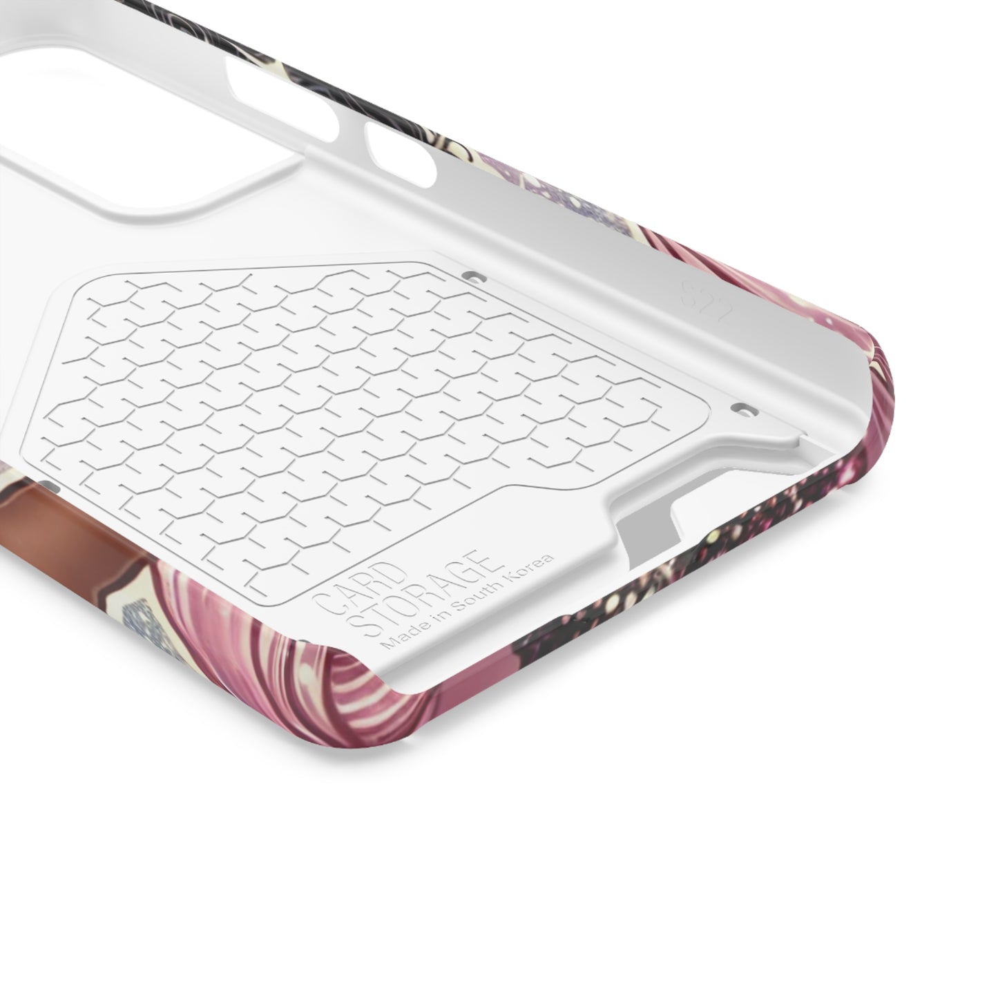 "Gorgeous" - Phone Case With Card Holder - Creatively Designed Shop