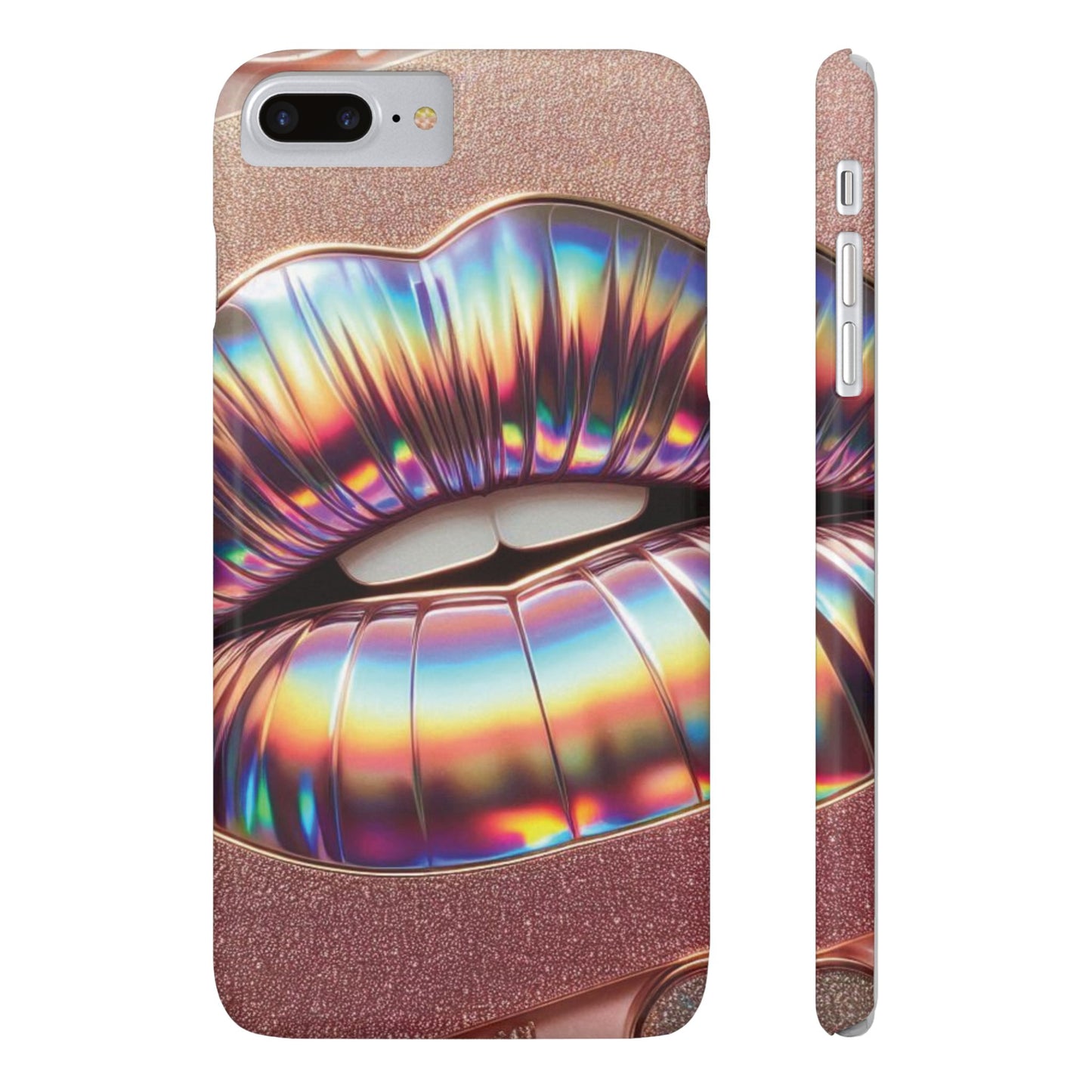 "Bronze Kiss" - Slim Phone Cases - Creatively Designed Shop