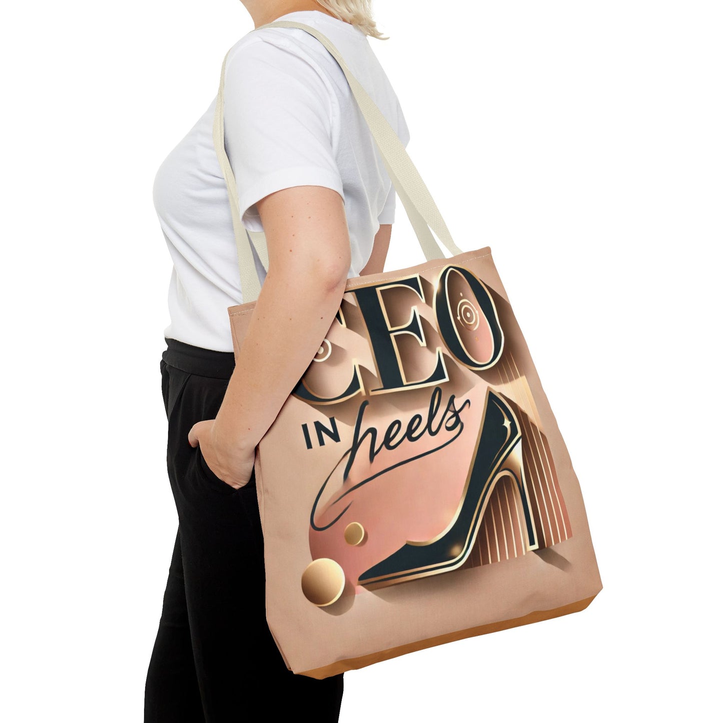 CEO In Heels - Tote Bag (AOP) - Creatively Designed Shop