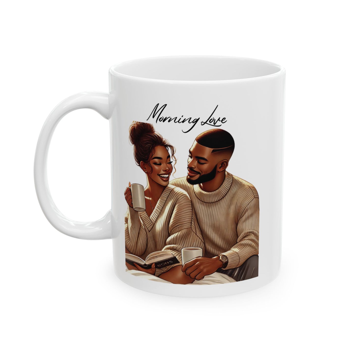 Morning Love - Ceramic Mug (11oz & 15oz) - Creatively Designed Shop