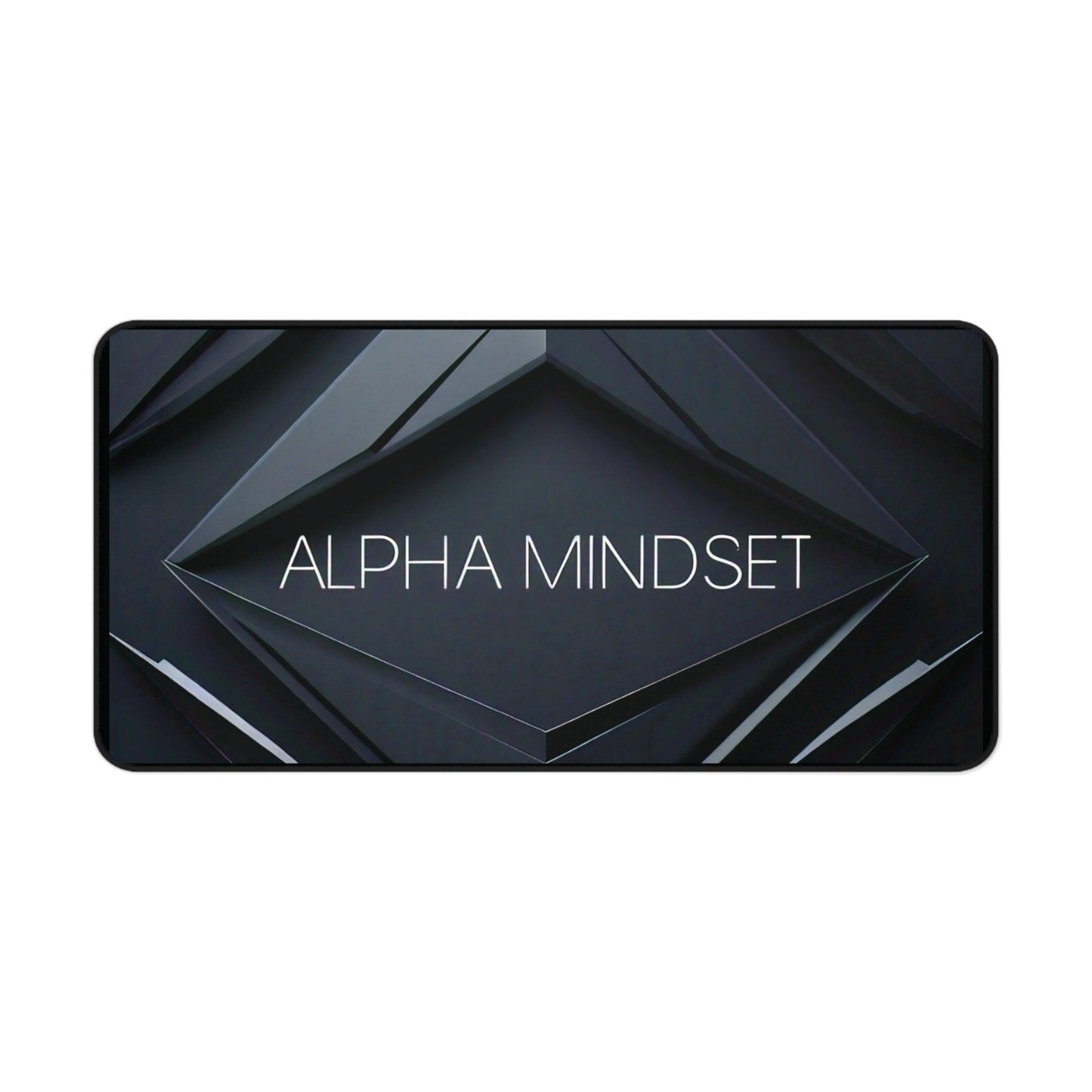"Alpha Mindset" - Desk Mat - Creatively Designed Shop