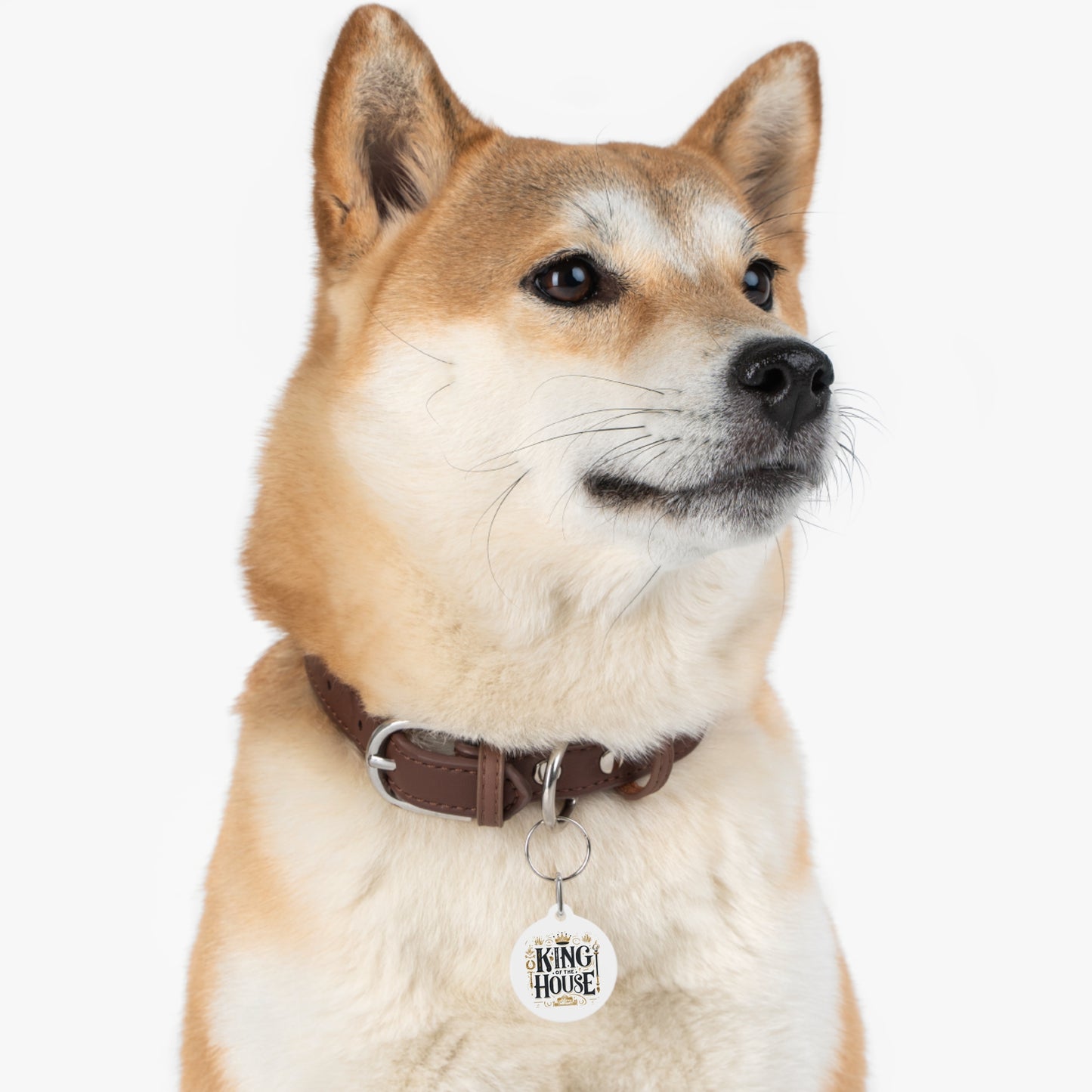King of the House - Pet Tag - Creatively Designed Shop