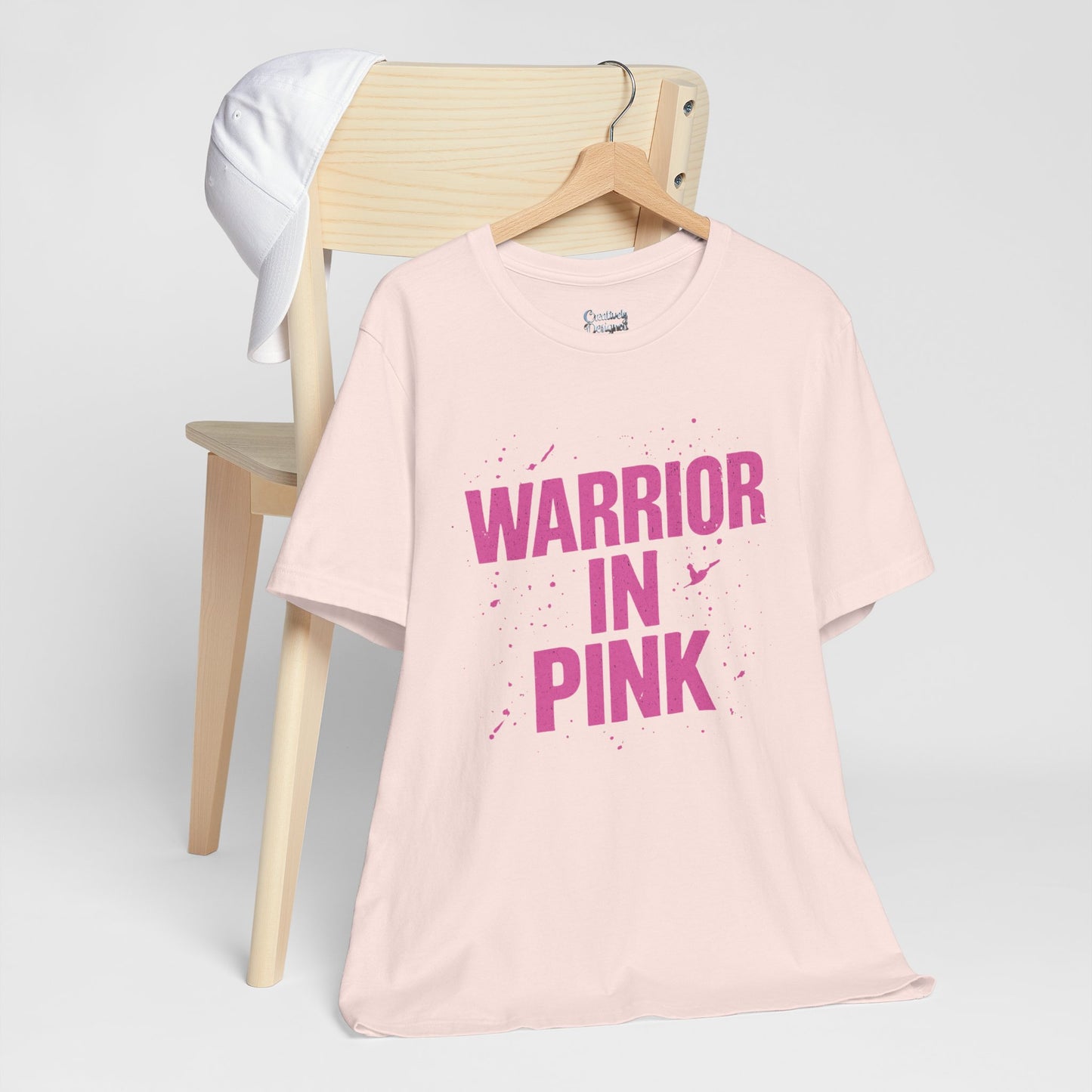 Warrior in Pink - Unisex Jersey Short Sleeve Tee