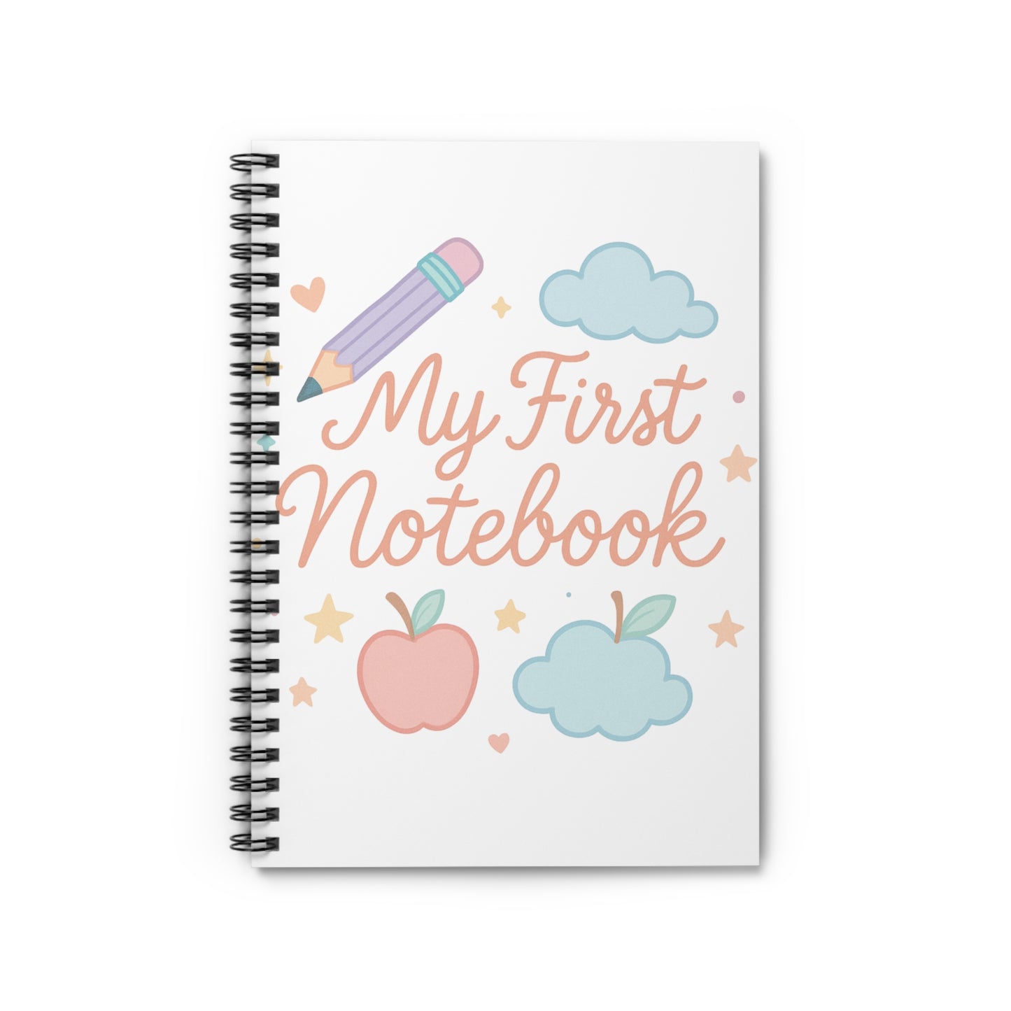 My First Notebook - Spiral Notebook