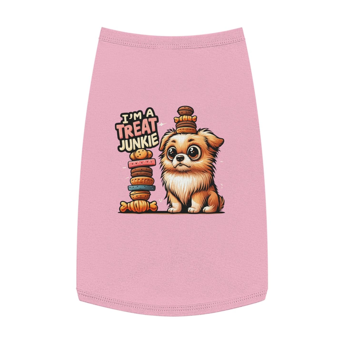 I'm A Treat Junkie - Pet Tank Top - Creatively Designed Shop