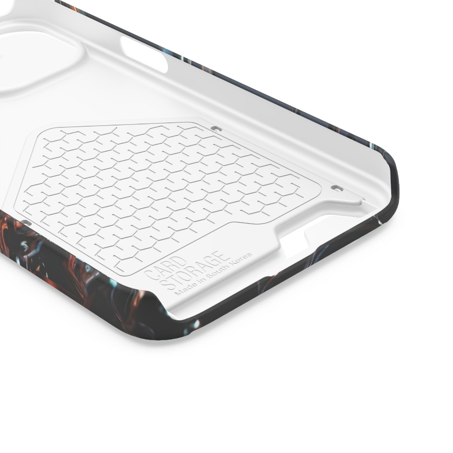 "Drip Too Hard" - Phone Case With Card Holder - Creatively Designed Shop