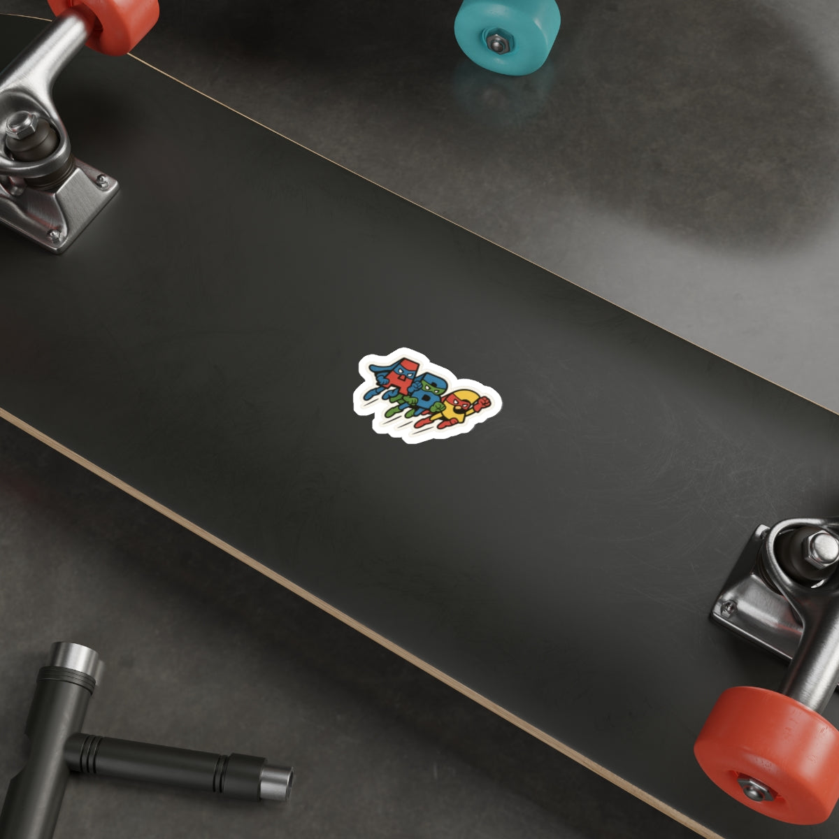 ABC Superheroes - Die-Cut Sticker