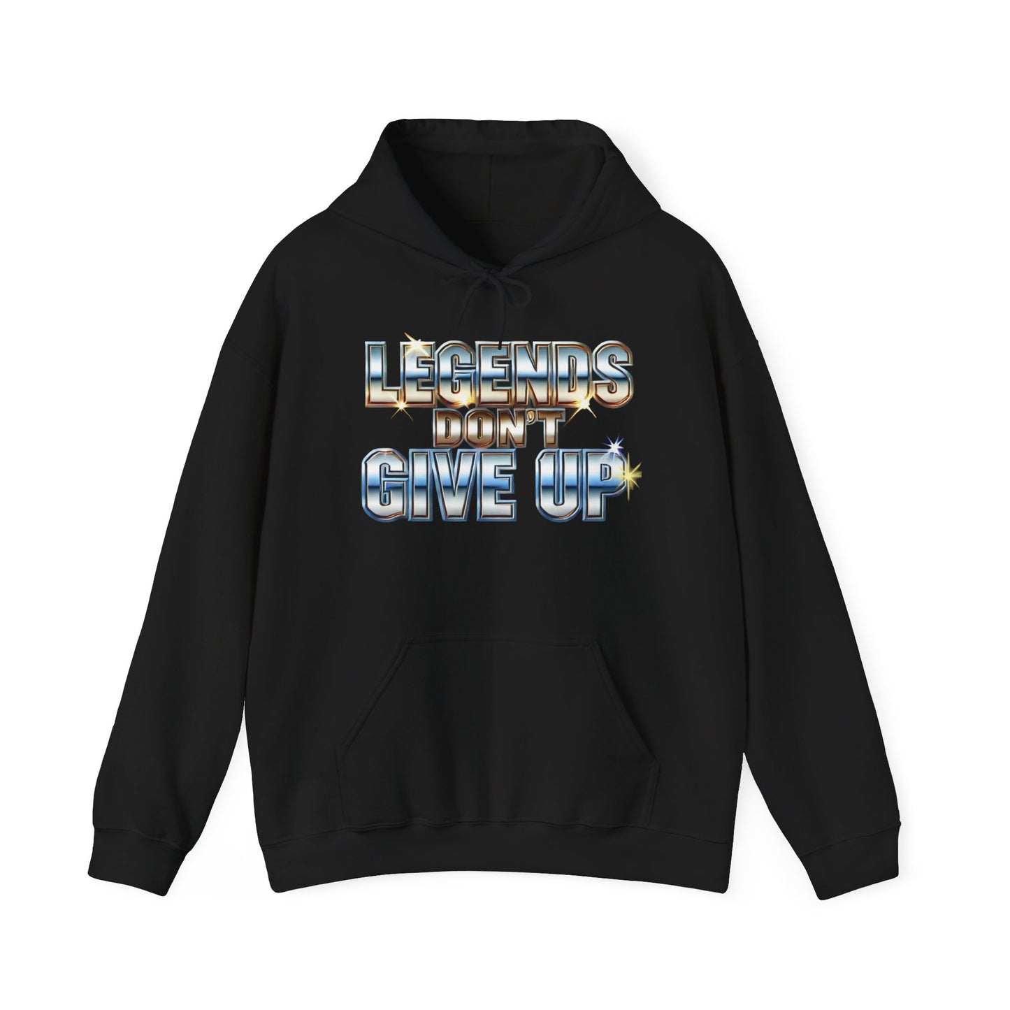 Legends Don't Give Up - Unisex Heavy Blend™ Hooded Sweatshirt - Creatively Designed Shop