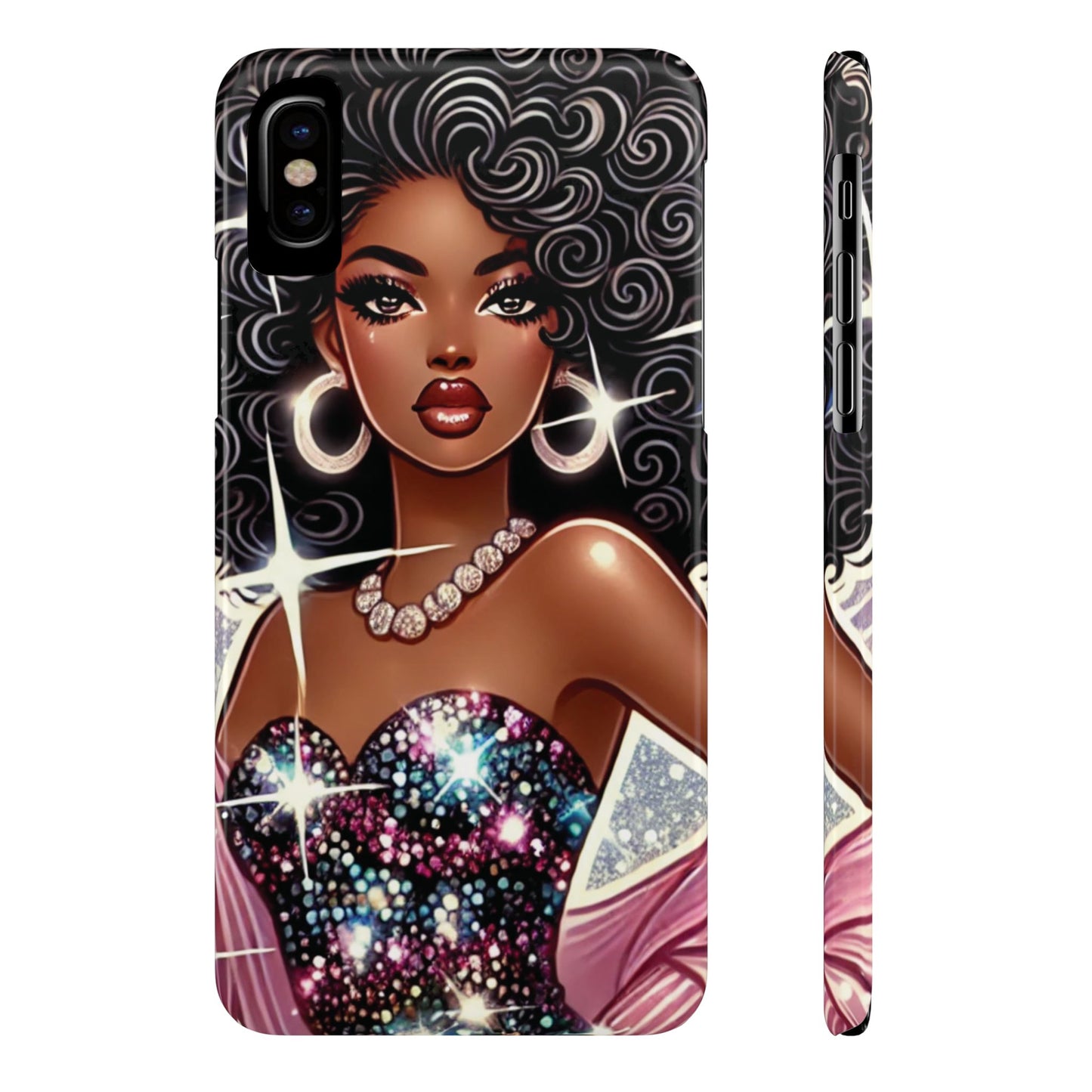 "Gorgeous" - Slim Phone Cases - Creatively Designed Shop