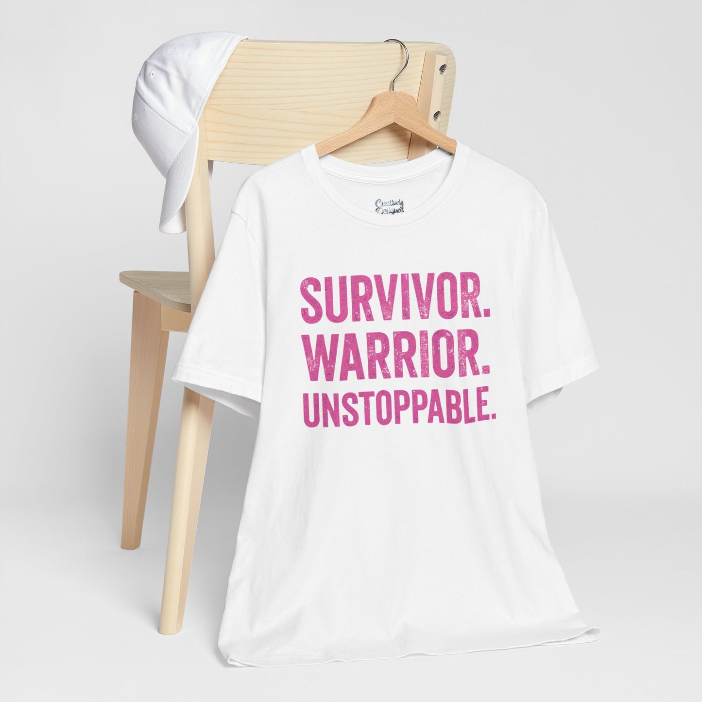 Survivor. Warrior. Unstoppable - Unisex Jersey Short Sleeve Tee