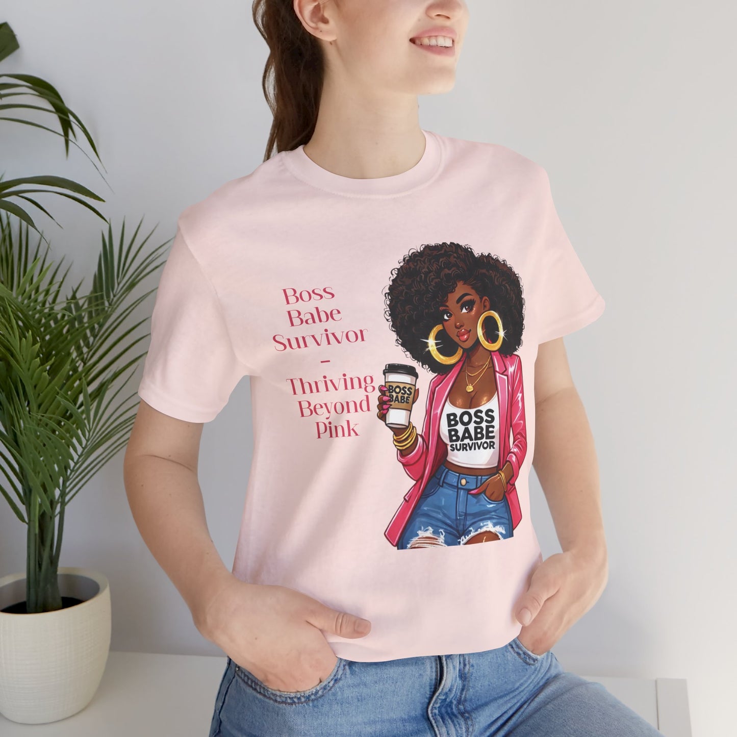Boss Babe Survivor - Unisex Jersey Short Sleeve Tee
