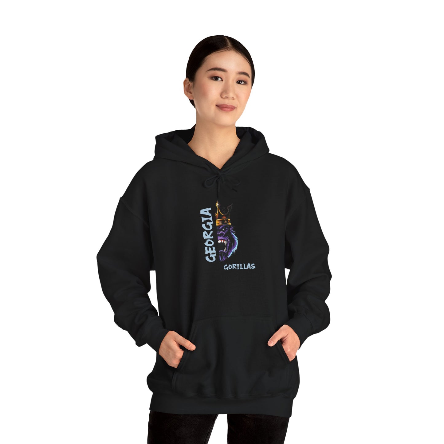 Georgia Gorillas - Unisex Heavy Blend™ Hooded Sweatshirt - Creatively Designed Shop