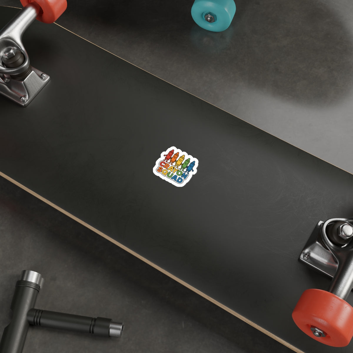 Crayon Squad - Die-Cut Sticker