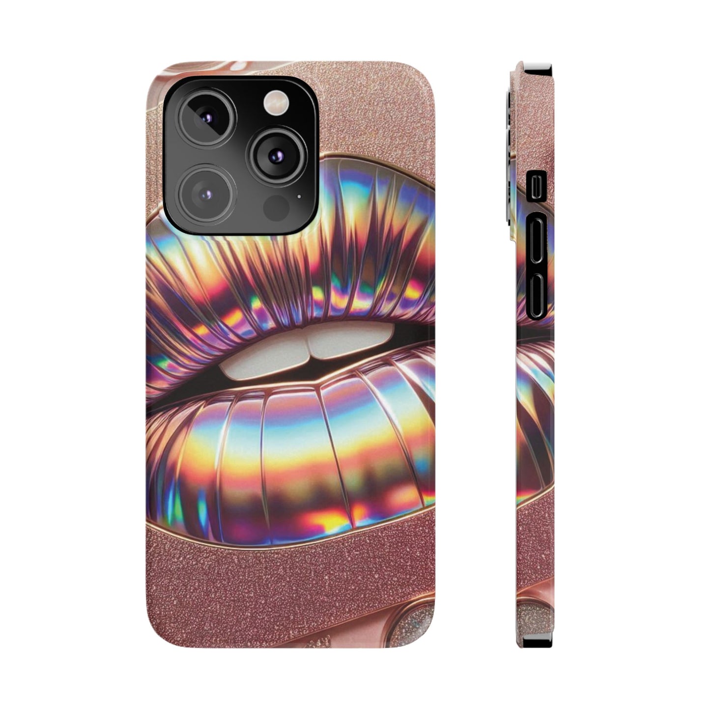"Bronze Kiss" - Slim Phone Cases - Creatively Designed Shop