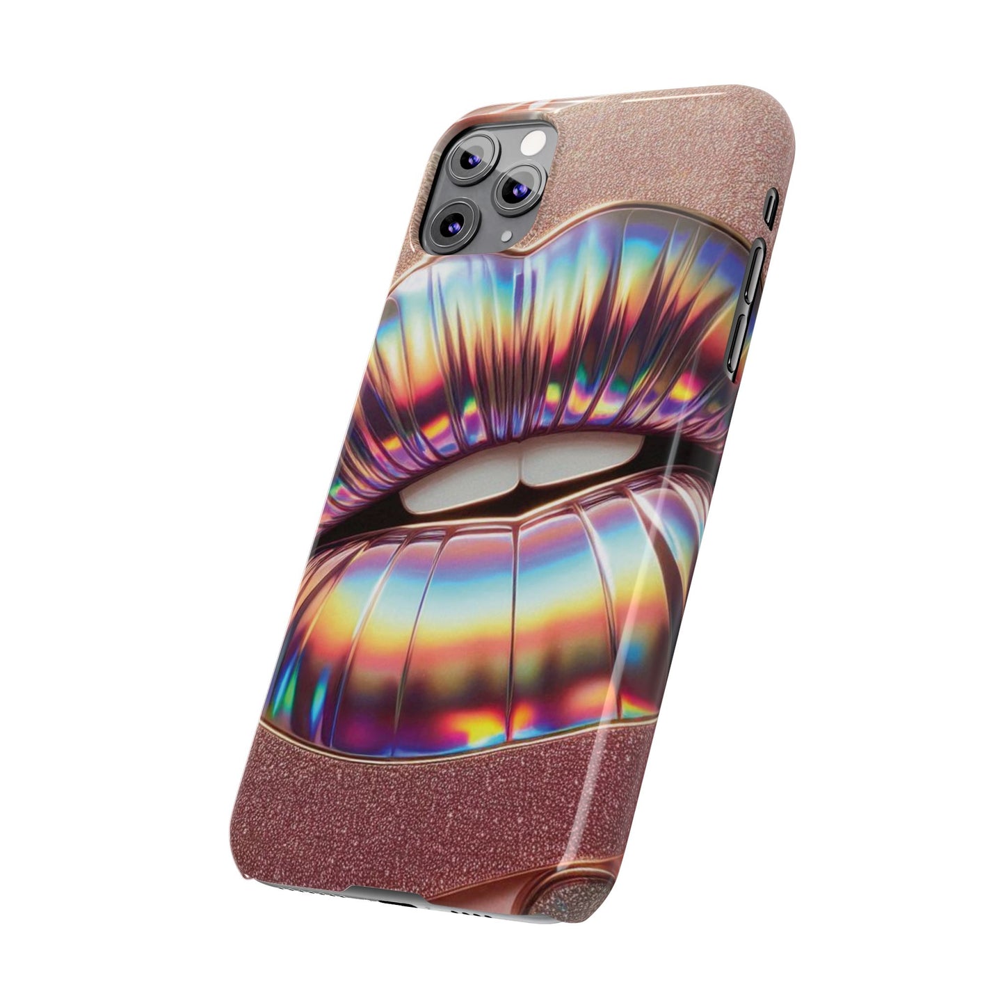 "Bronze Kiss" - Slim Phone Cases - Creatively Designed Shop