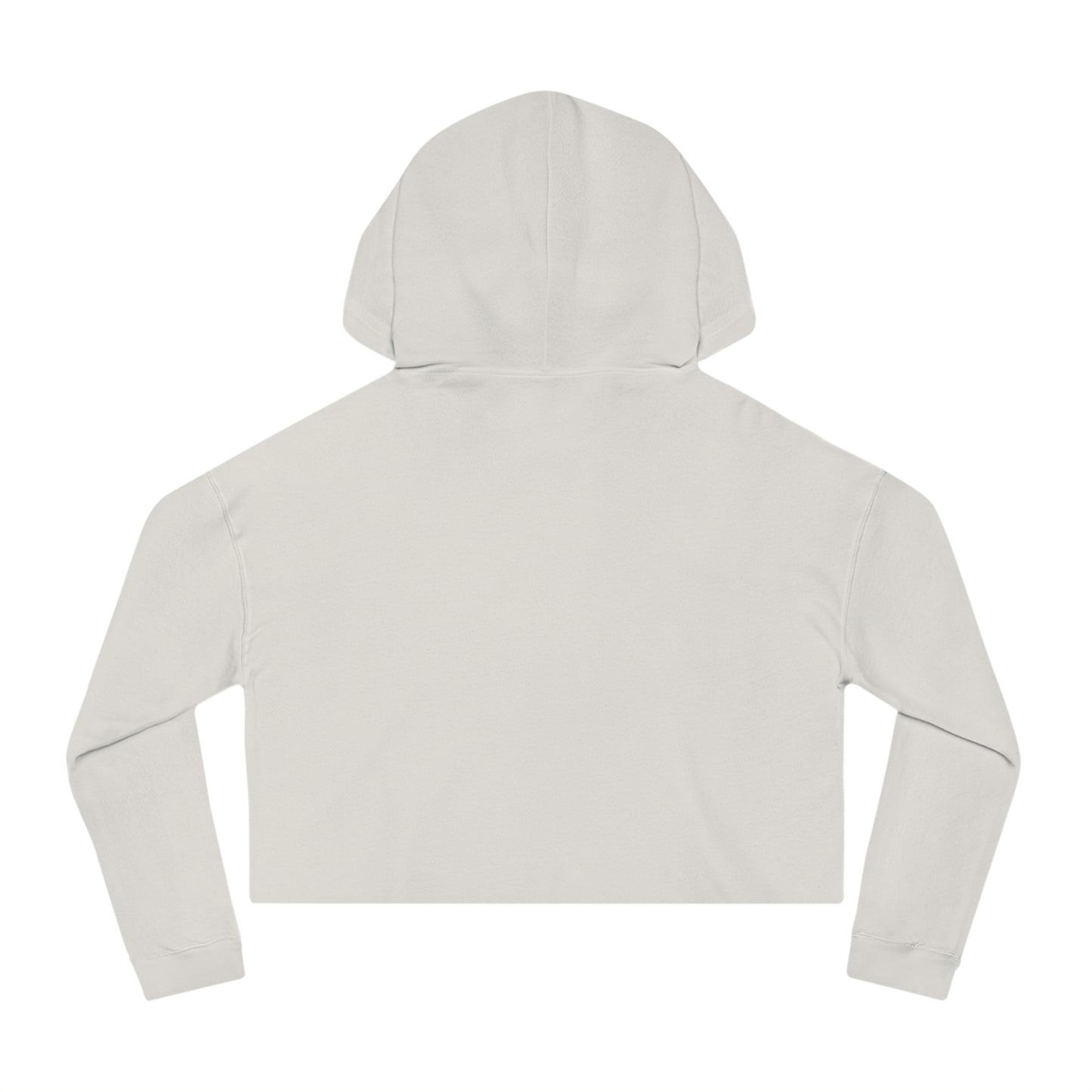 "This Is My Hoodie" - Women’s Cropped Hooded Sweatshirt - Creatively Designed Shop