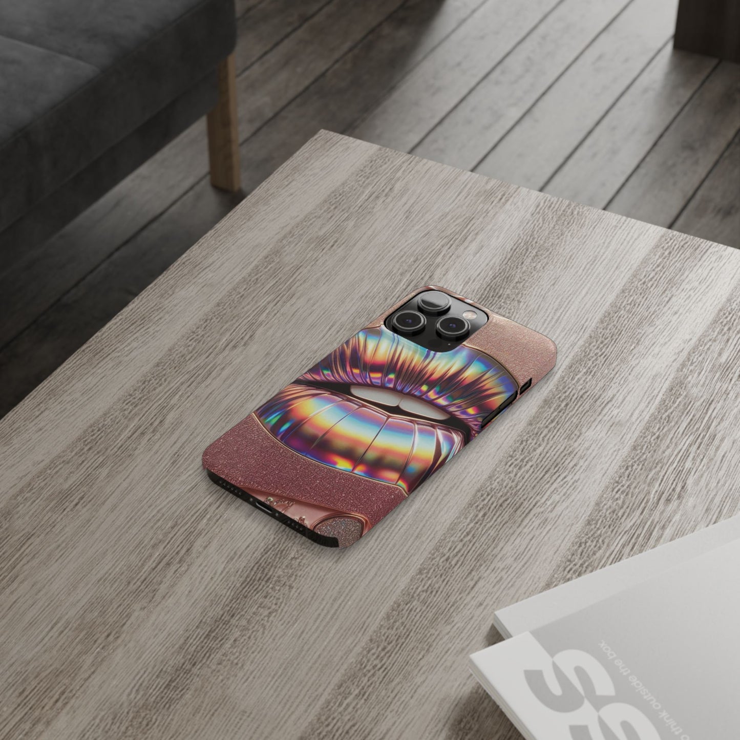 "Bronze Kiss" - Slim Phone Cases - Creatively Designed Shop
