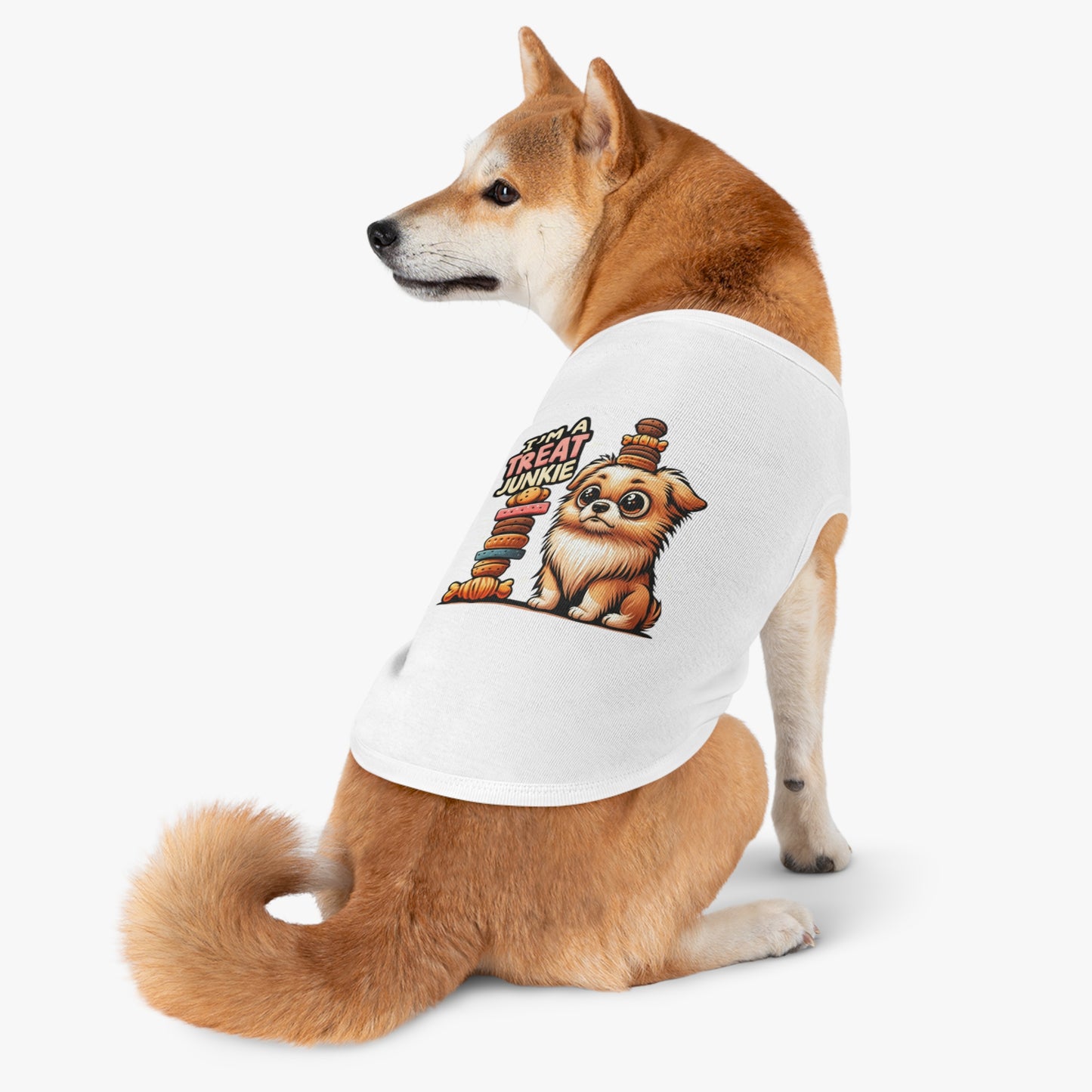 I'm A Treat Junkie - Pet Tank Top - Creatively Designed Shop