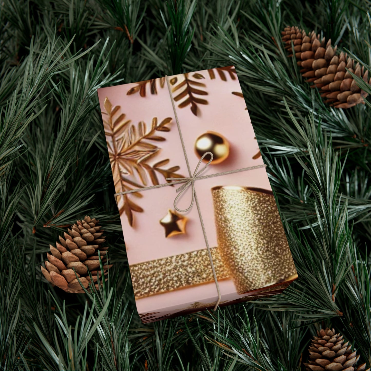 Pink & Gold Glam - Gift Wrap Papers - Creatively Designed Shop