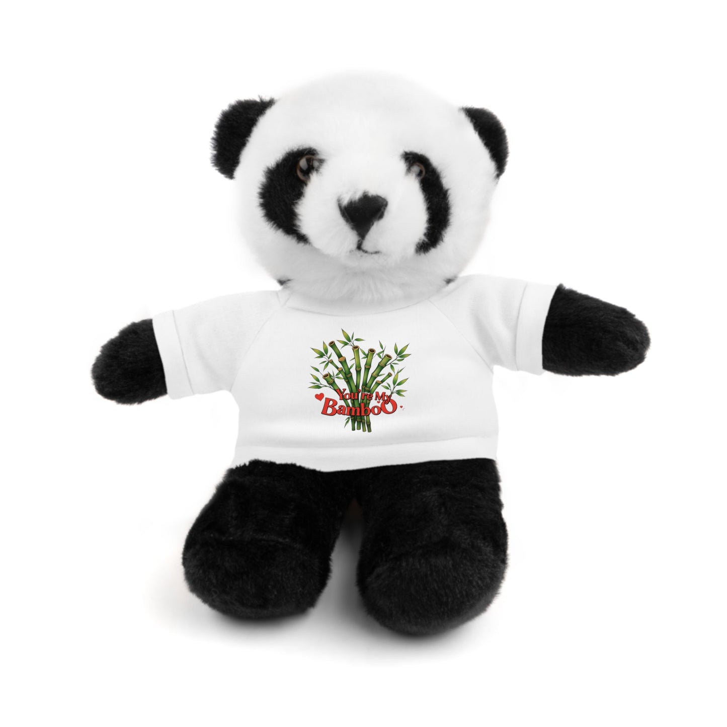'You're My Bamboo' - Stuffed Panda with Tee - Creatively Designed Shop