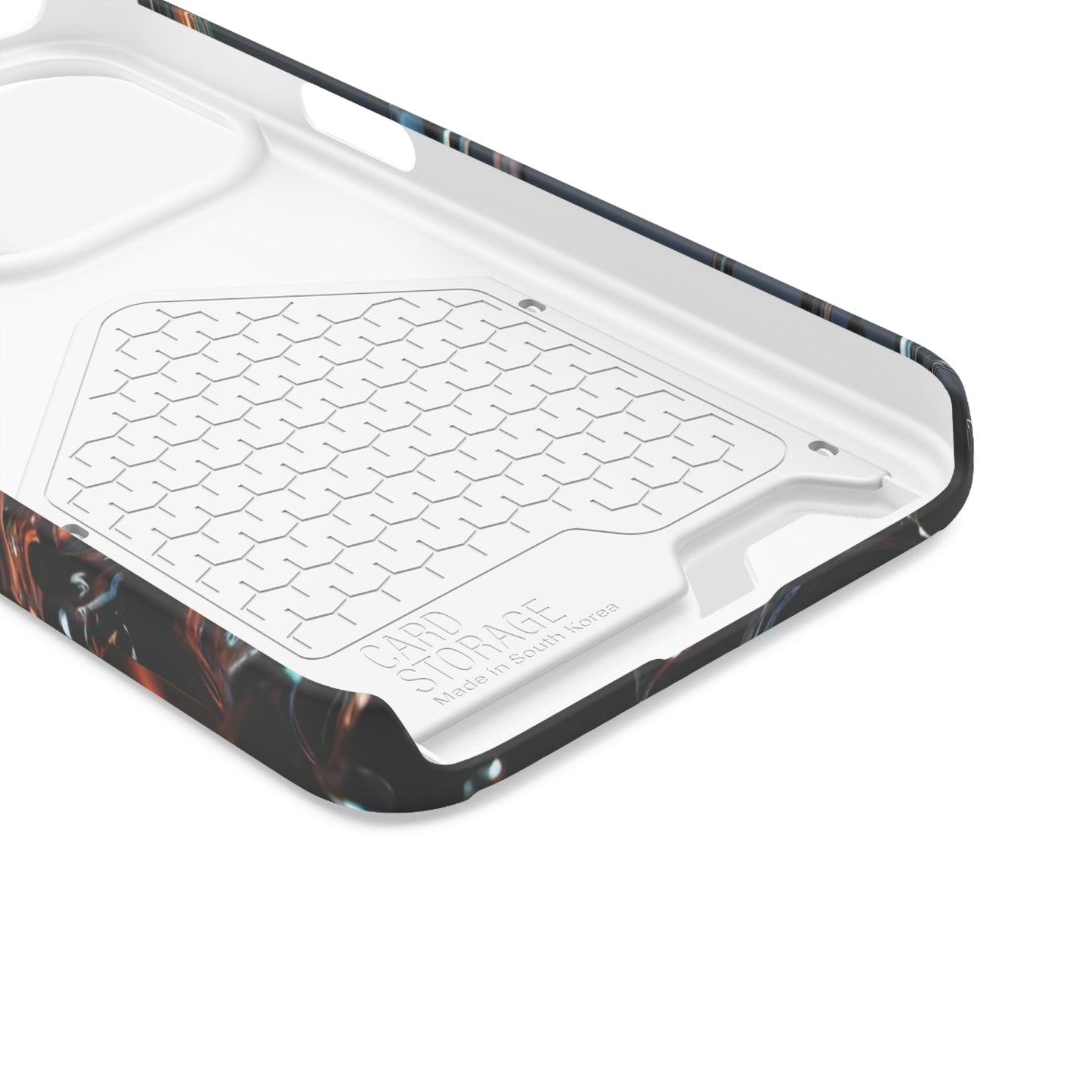 "Drip Too Hard" - Phone Case With Card Holder - Creatively Designed Shop