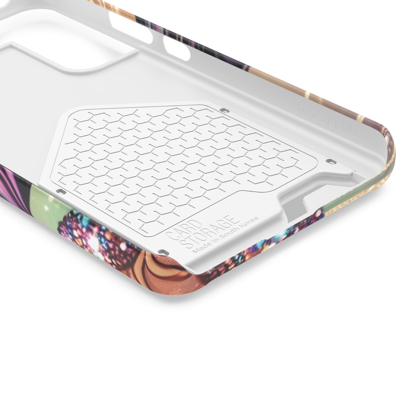 "Stunning" - Phone Case With Card Holder - Creatively Designed Shop