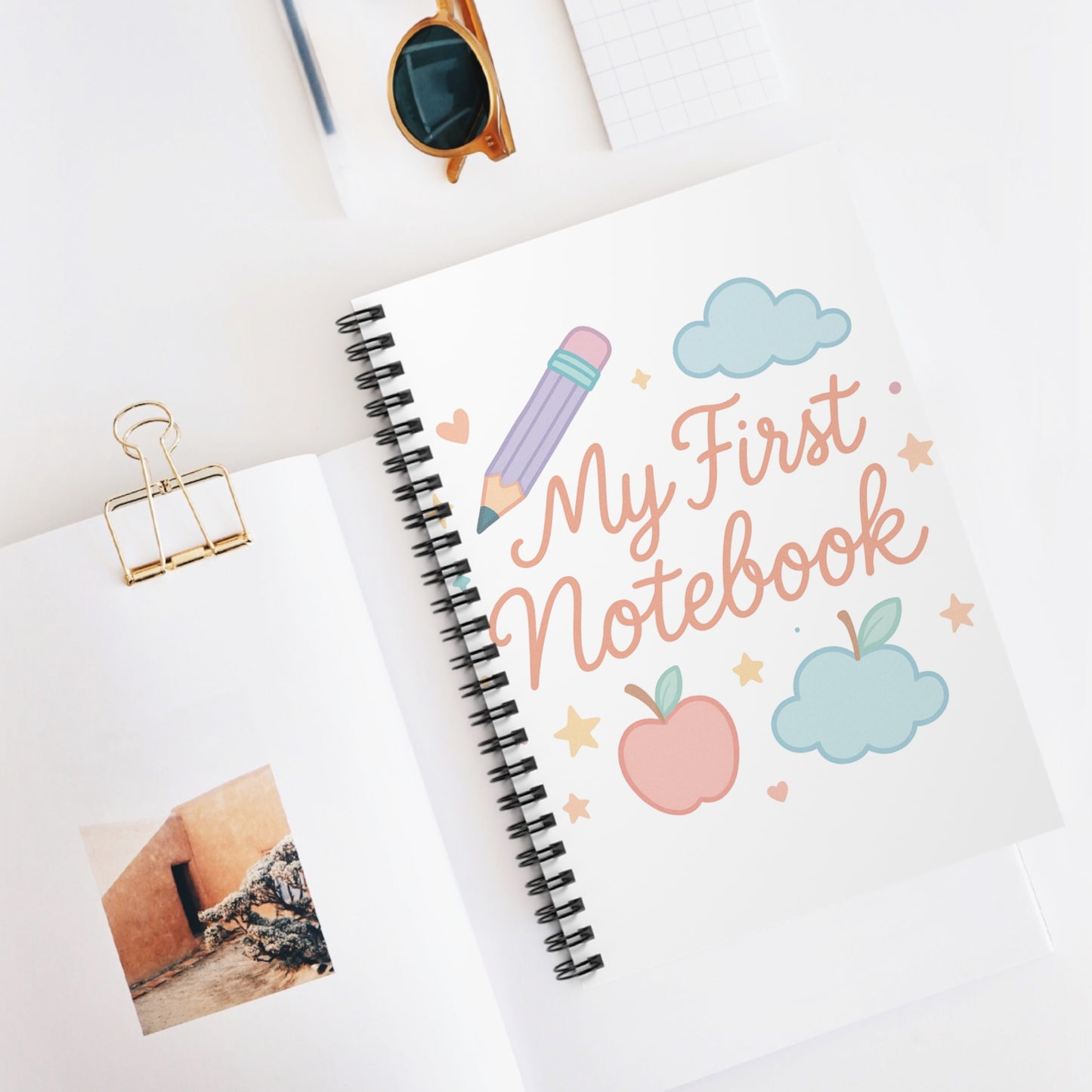 My First Notebook - Spiral Notebook