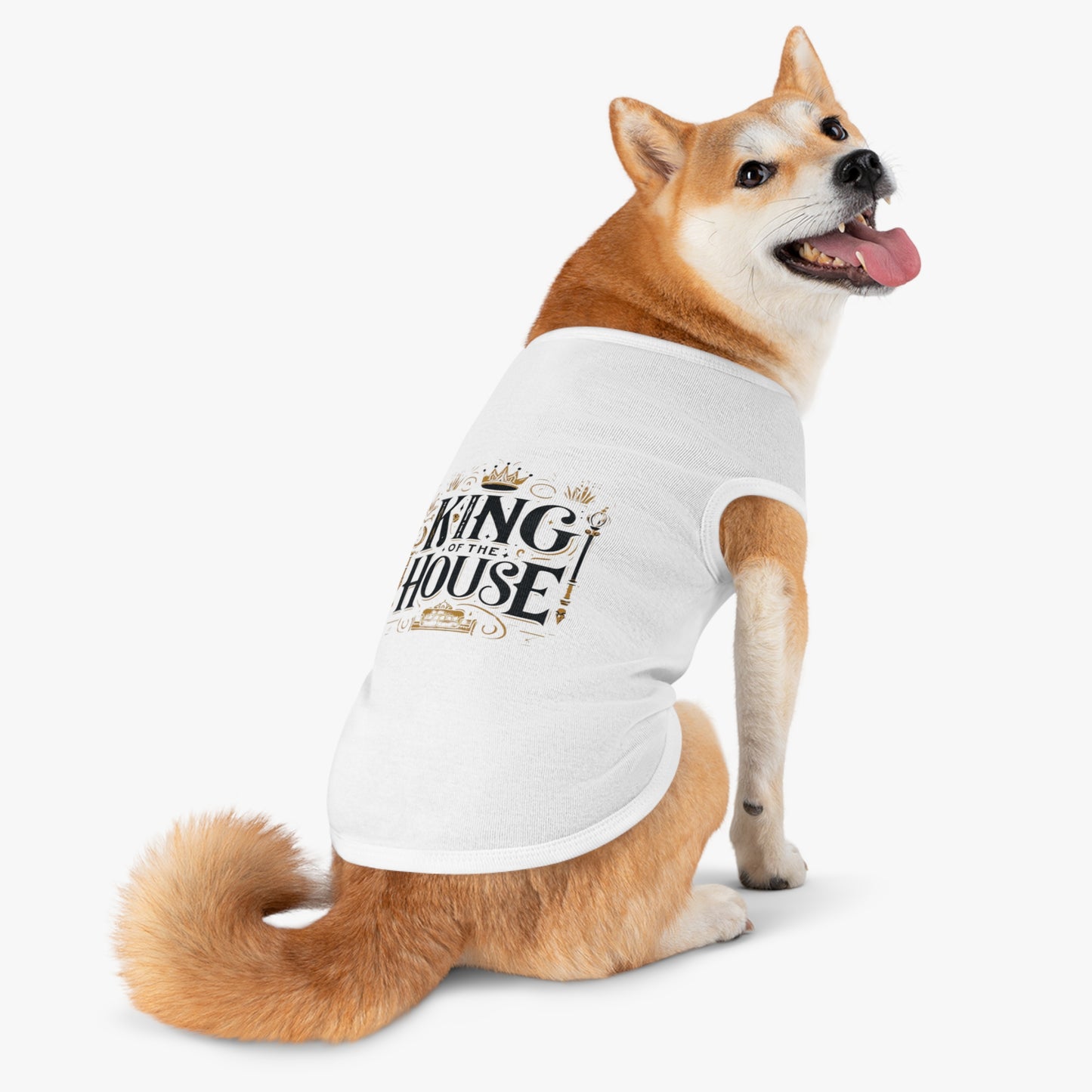 King of the House - Pet Tank Top - Creatively Designed Shop