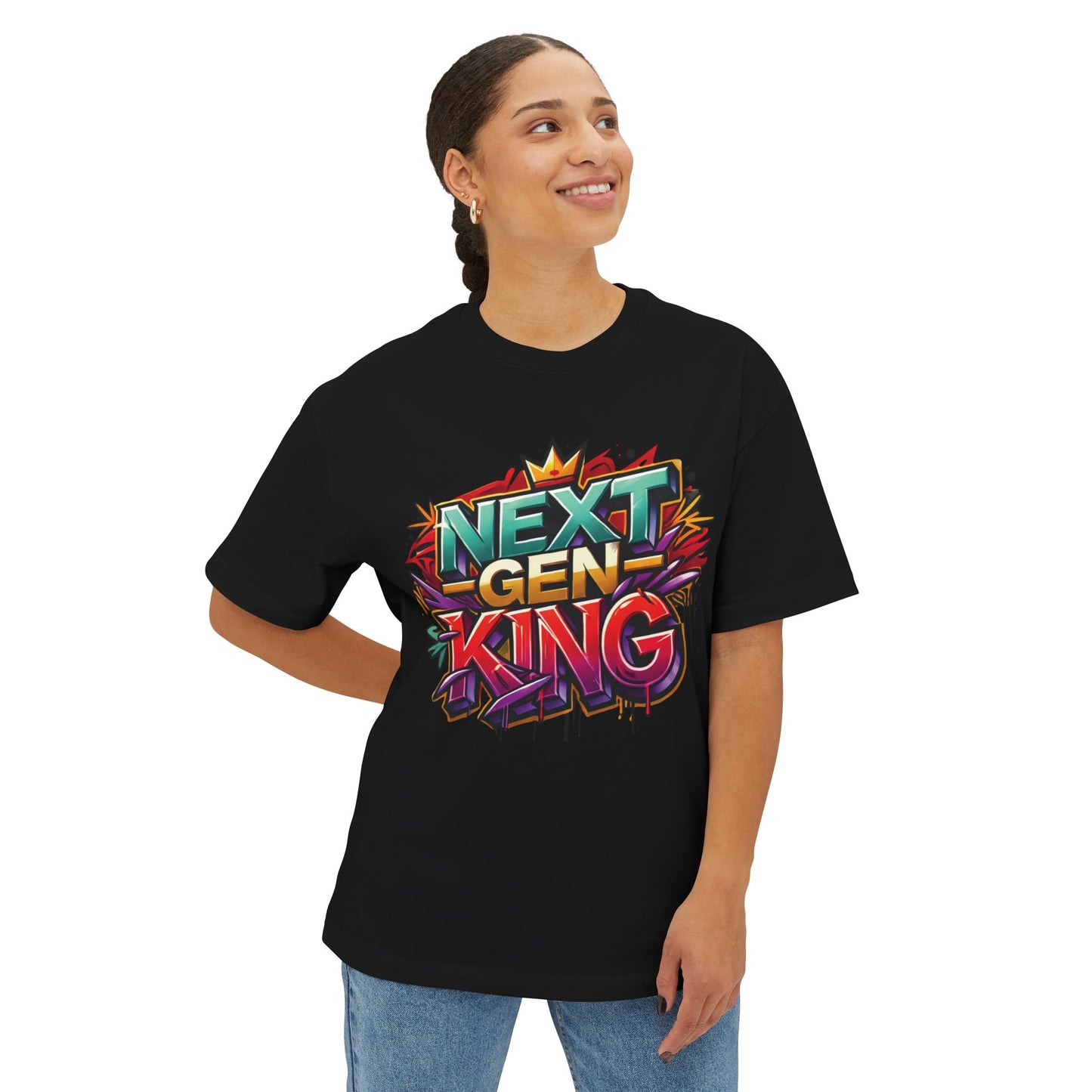 Next Gen King - Unisex Oversized Boxy Tee
