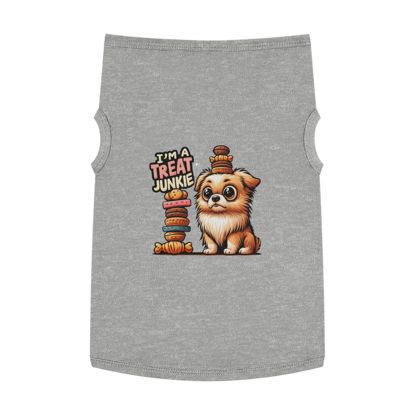 I'm A Treat Junkie - Pet Tank Top - Creatively Designed Shop