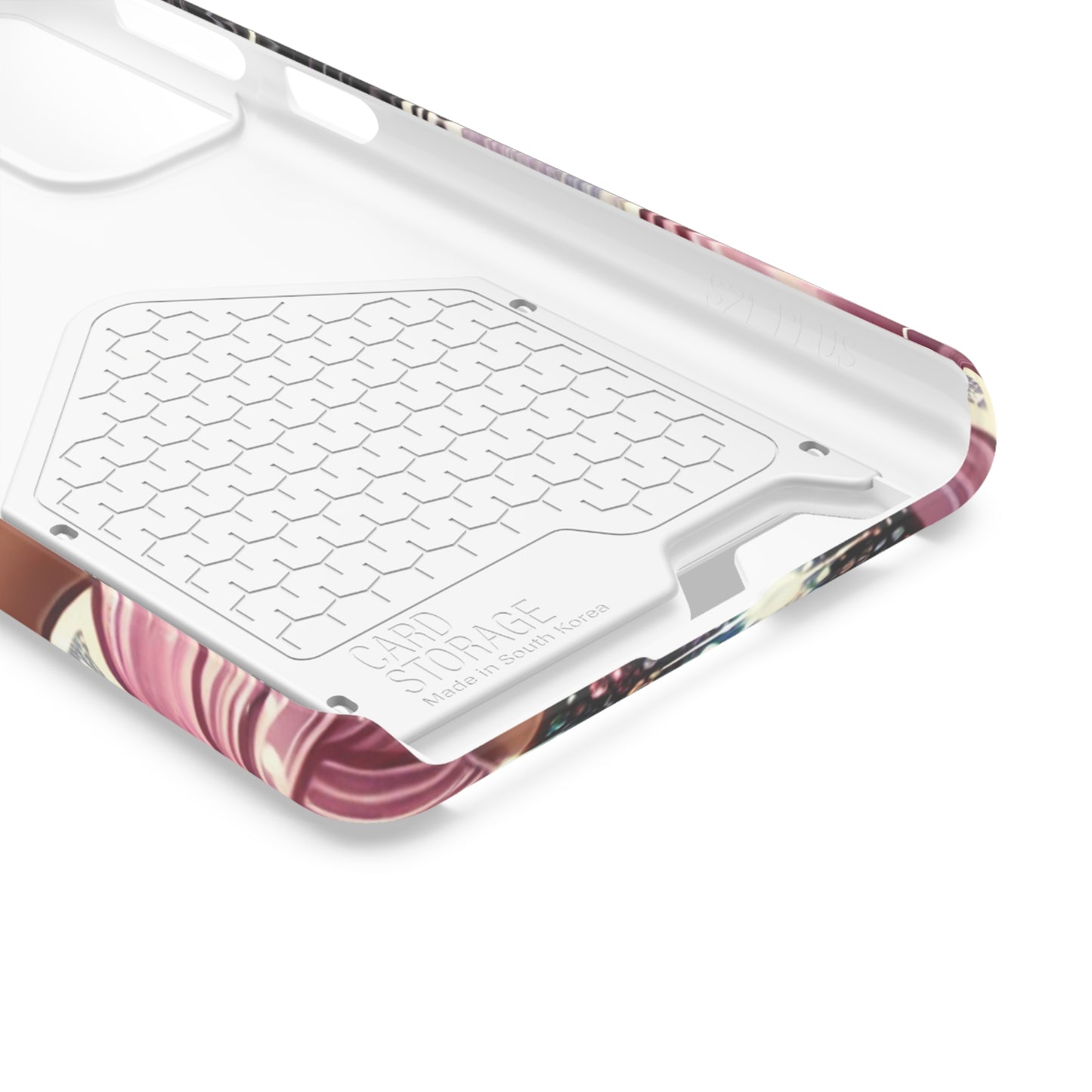 "Gorgeous" - Phone Case With Card Holder - Creatively Designed Shop