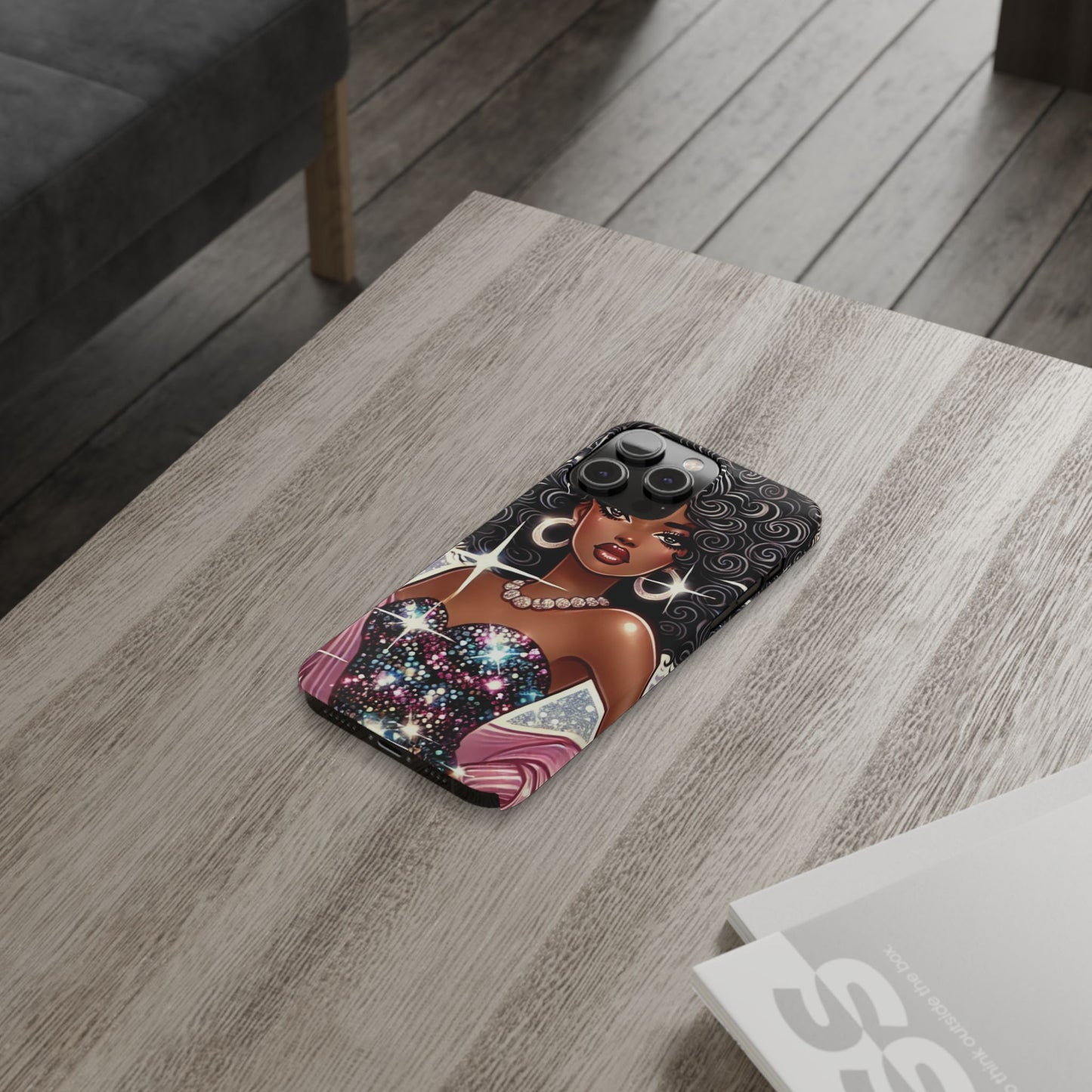 "Gorgeous" - Slim Phone Cases - Creatively Designed Shop
