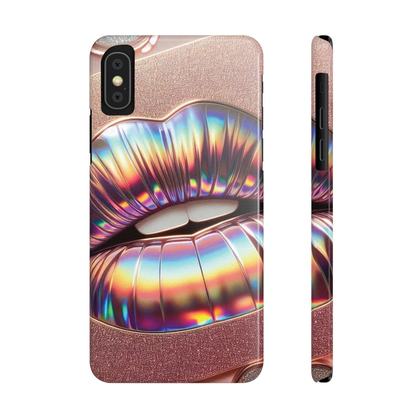 "Bronze Kiss" - Slim Phone Cases - Creatively Designed Shop