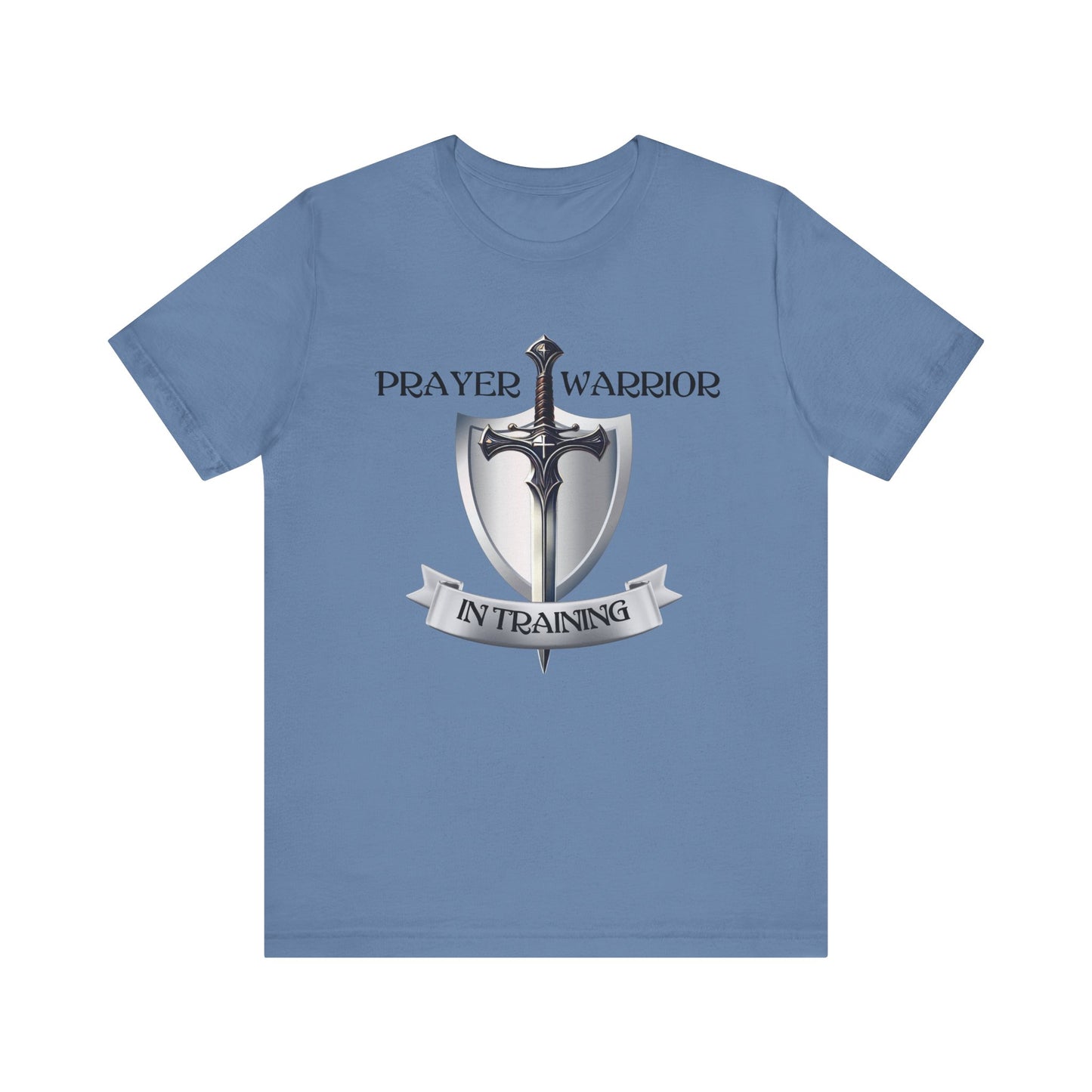 Prayer Warrior in Training - Unisex Jersey Short Sleeve Tee