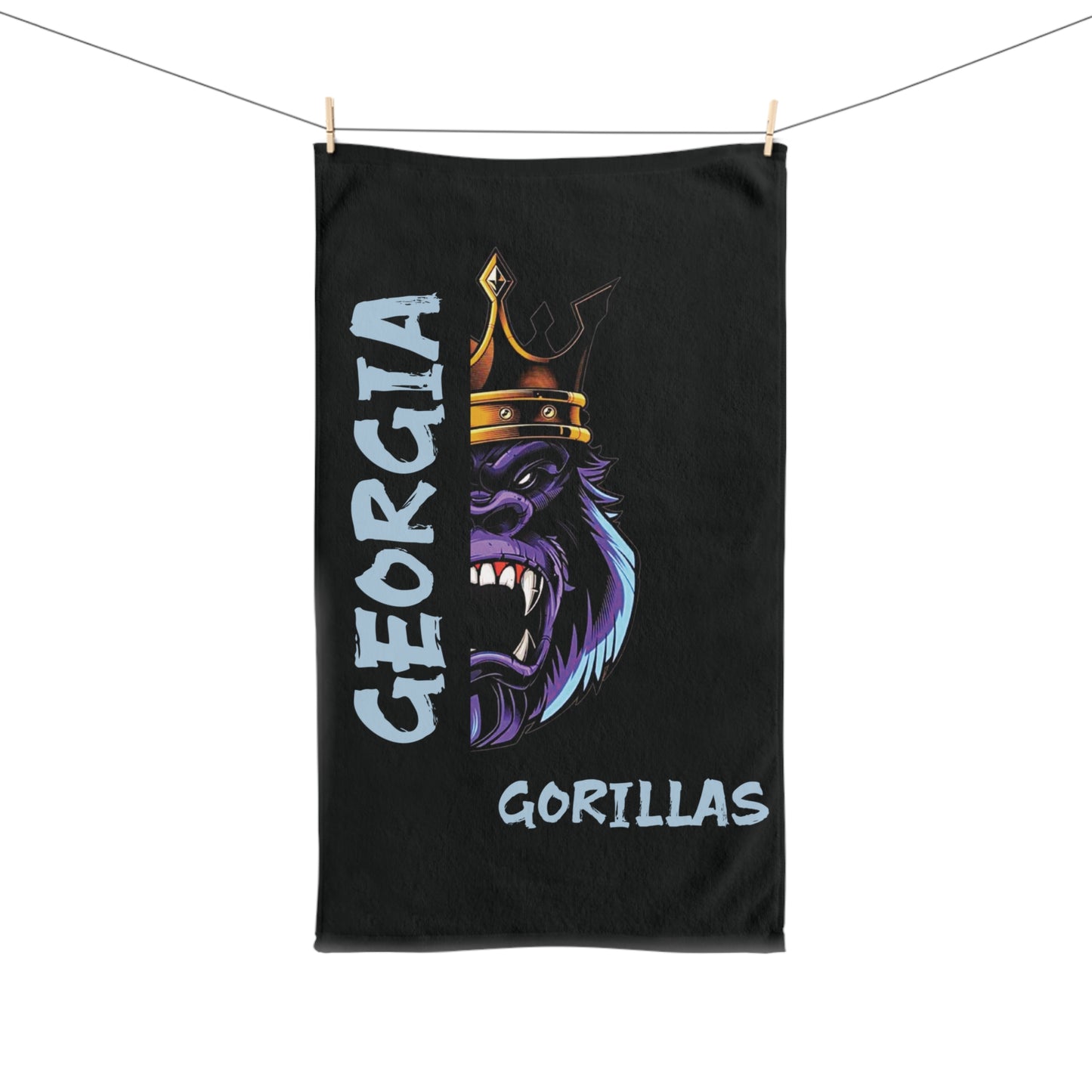 Georgia Gorillas - Hand Towel - Creatively Designed Shop