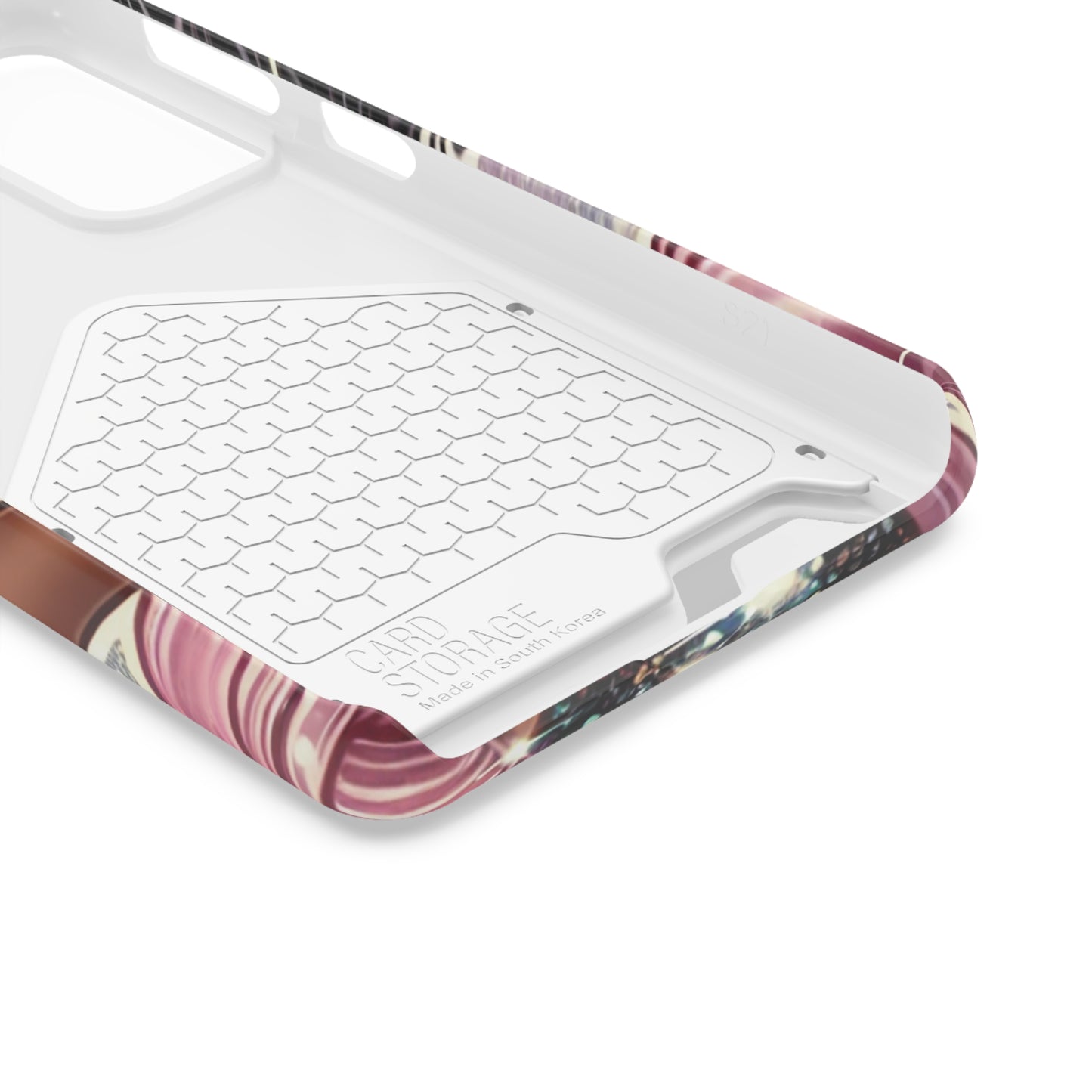 "Gorgeous" - Phone Case With Card Holder - Creatively Designed Shop