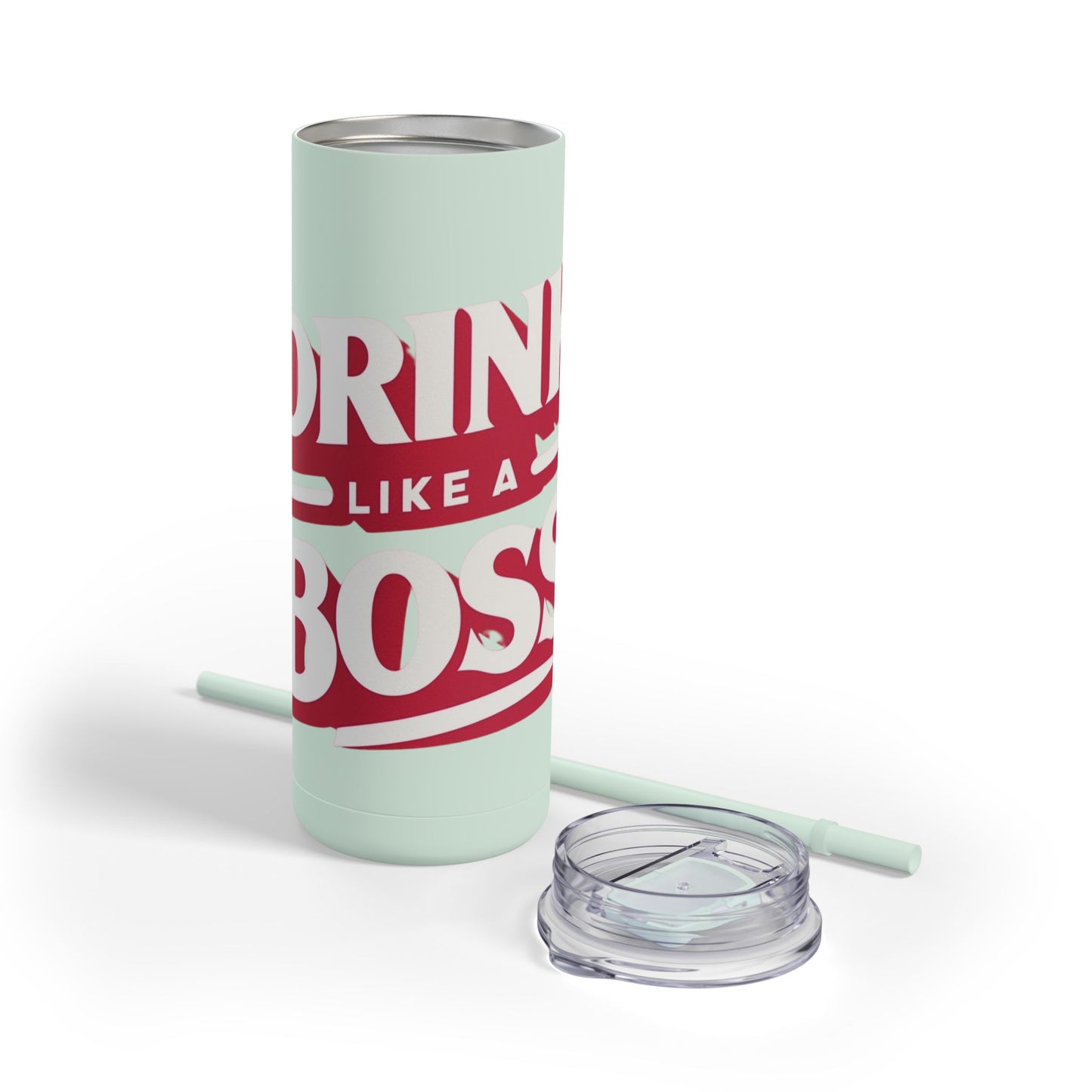 Drink Like A Boss - Maars Maker Skinny Matte Tumbler, 20oz - Creatively Designed Shop