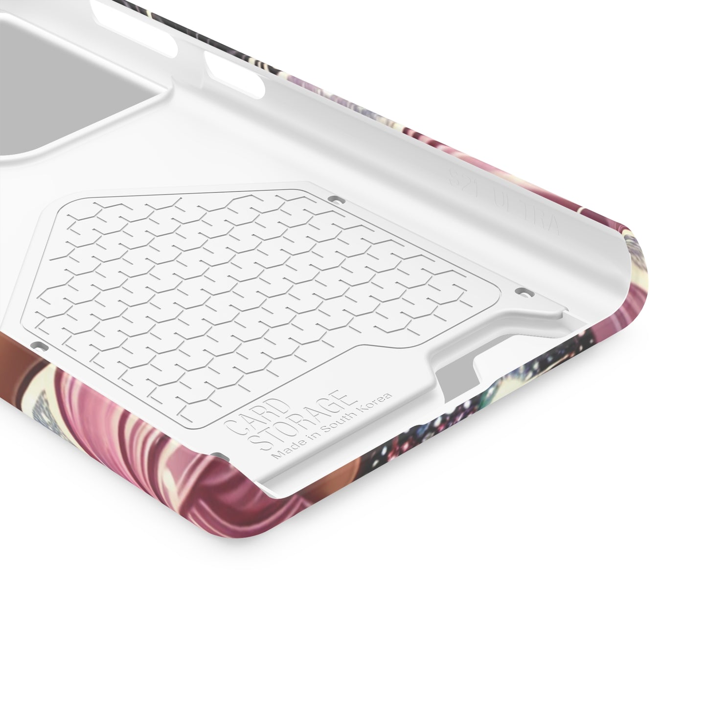 "Gorgeous" - Phone Case With Card Holder - Creatively Designed Shop