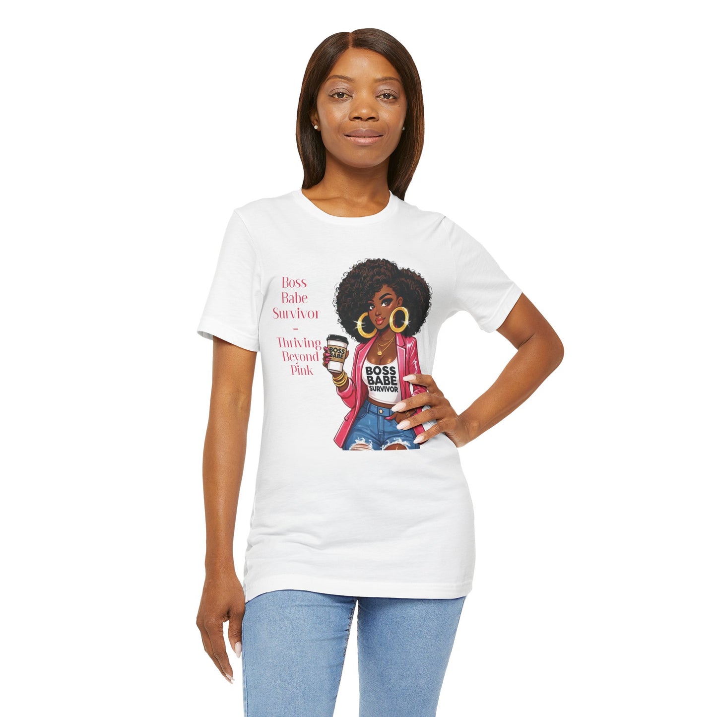 Boss Babe Survivor - Unisex Jersey Short Sleeve Tee